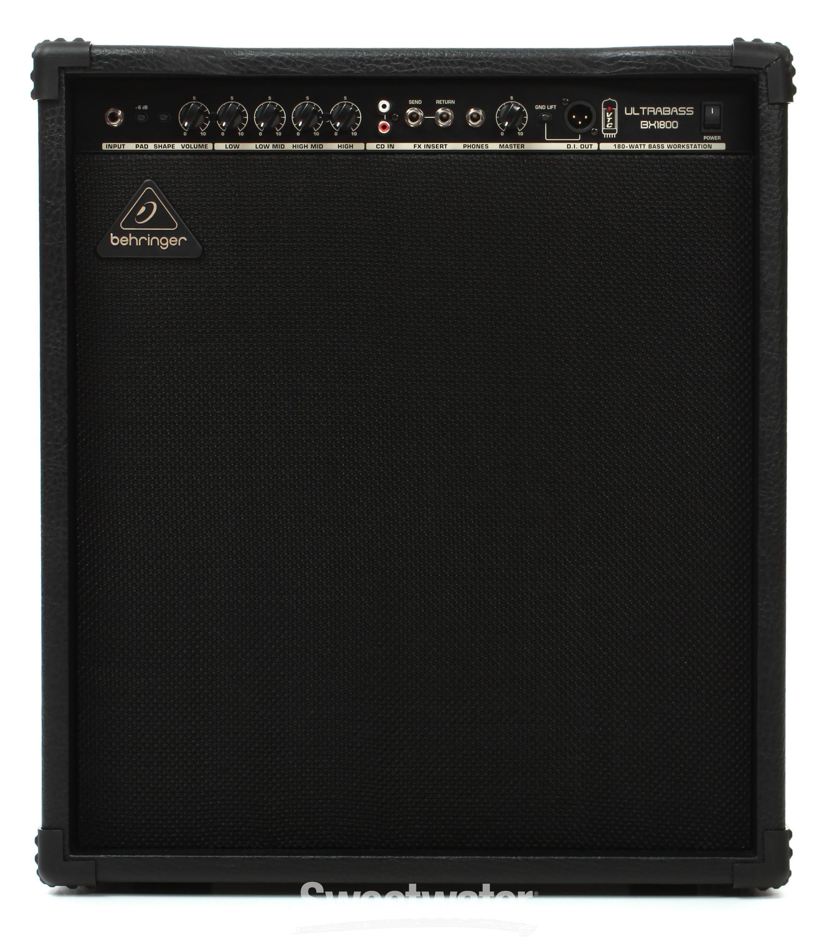 Behringer UltraBass BX1800 | Sweetwater