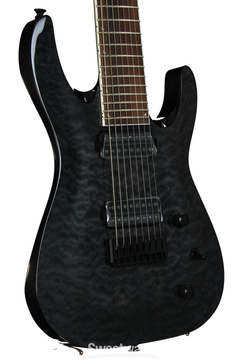 Jackson ギター マットブラック Jackson X Series Archtop Soloist 8 String - Matte Black