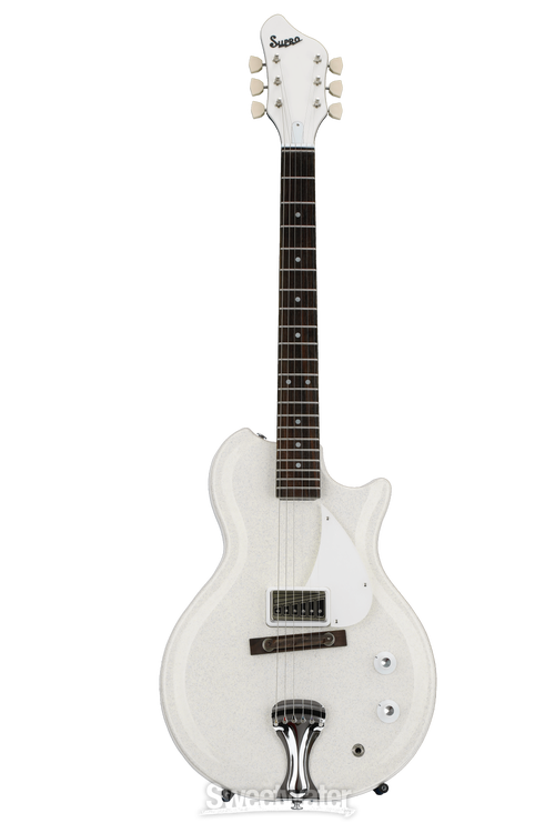 Supro Americana Series Belmont - Sparkle White | Sweetwater Supro Americana Series Belmont - Sparkle White | Sweetwater