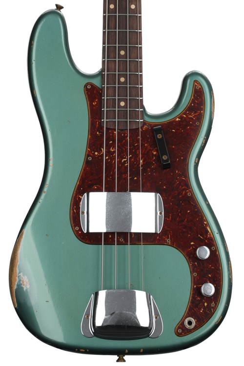 Fender Custom Shop 1961 Precision Bass Relic - Aged Sherwood Green 
