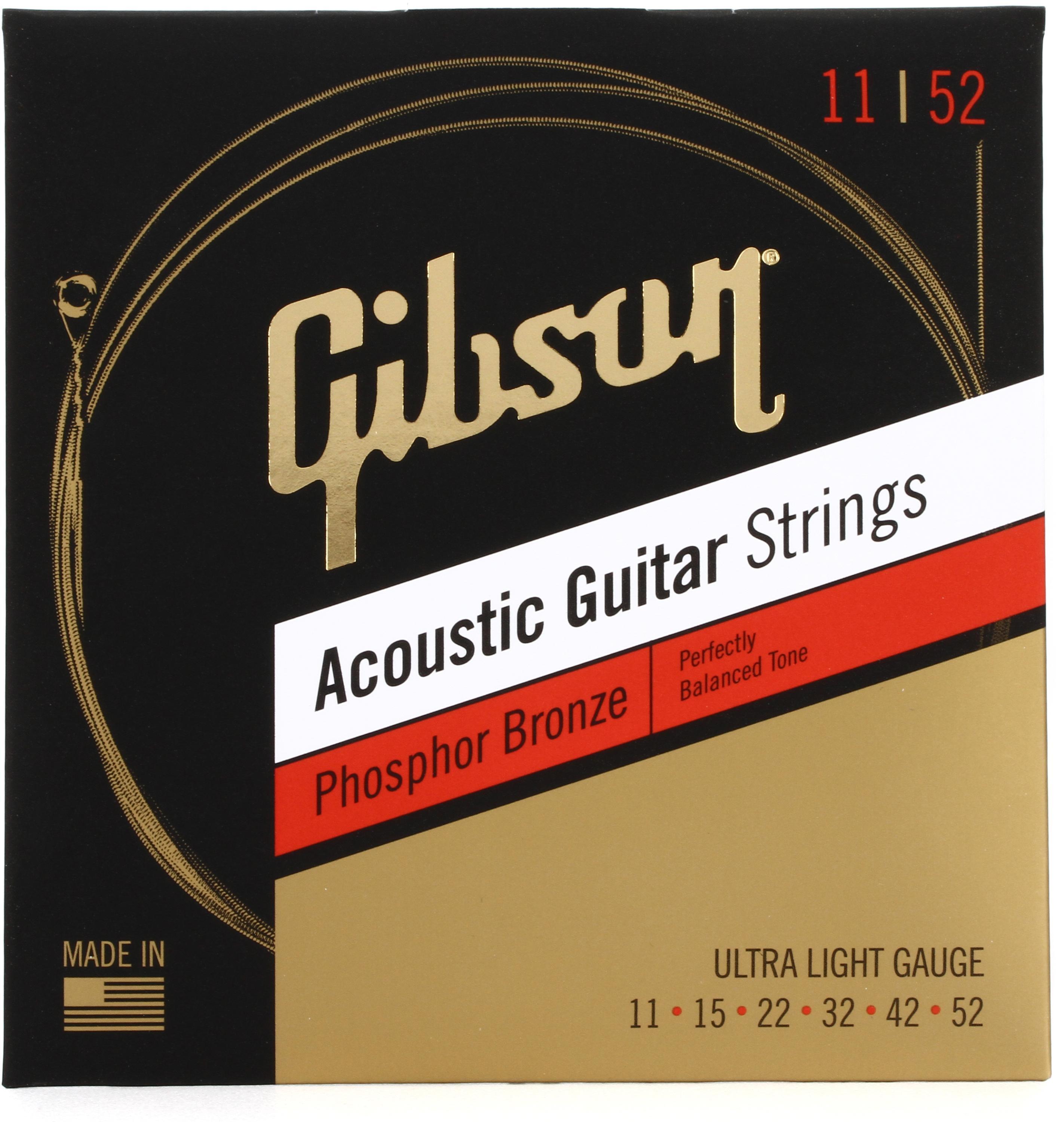 Gibson masterbuilt premium phosphor outlet bronze