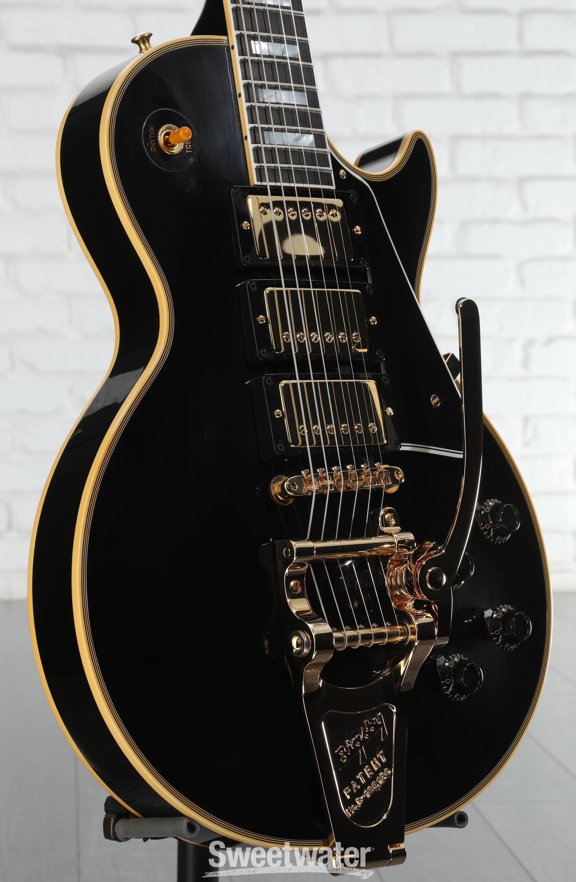 ギター GIBSON HC LES PAUL CUSTOM 1957 REISSUE Gibson Custom 1957 Les Paul Custom Reissue Electric Guitar