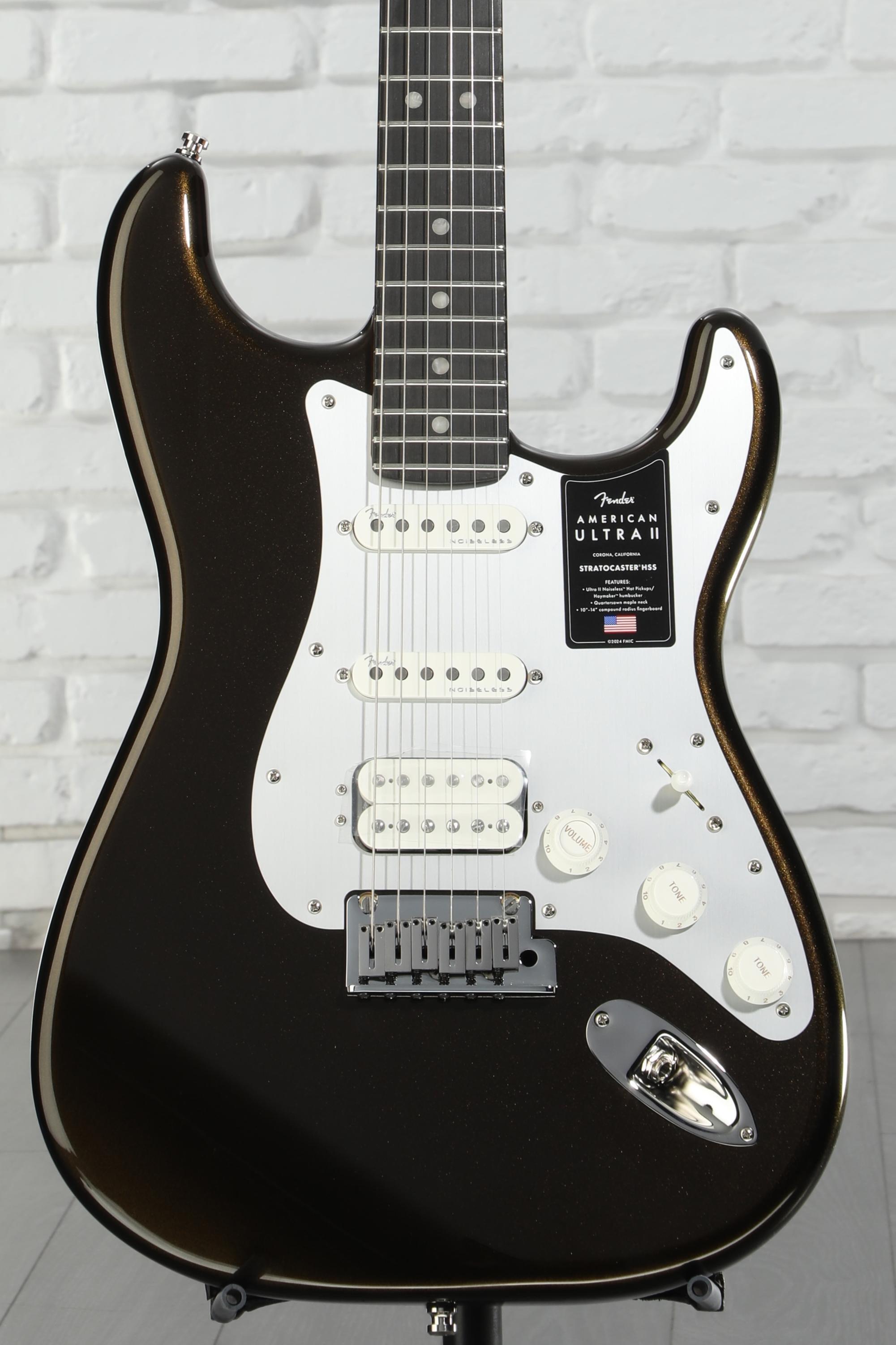 ギター fender American Ultra Stratocaster HSS Fender American Ultra II Stratocaster HSS Electric Guitar - Texas