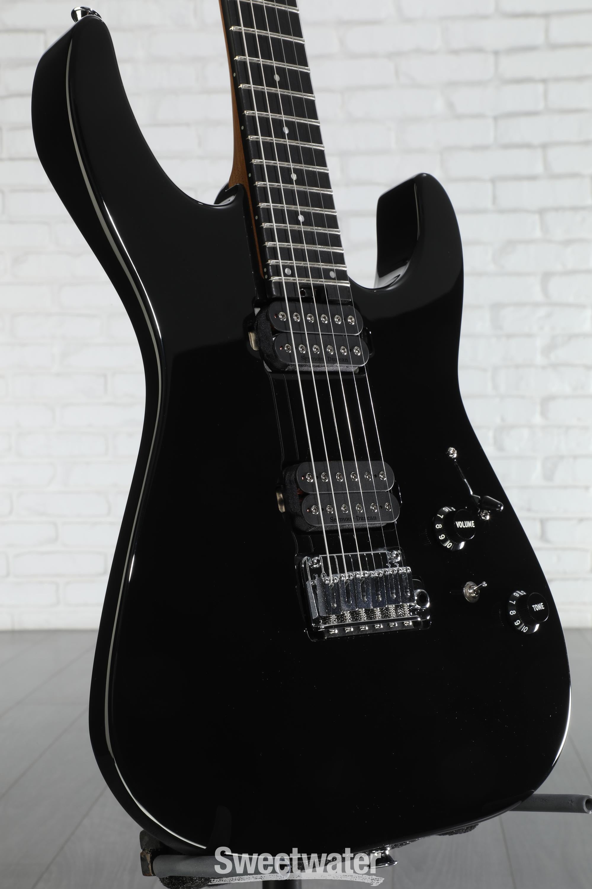 Charvel Pro-Mod DK24 HH 2PT EB Electric Guitar - Gloss Black
