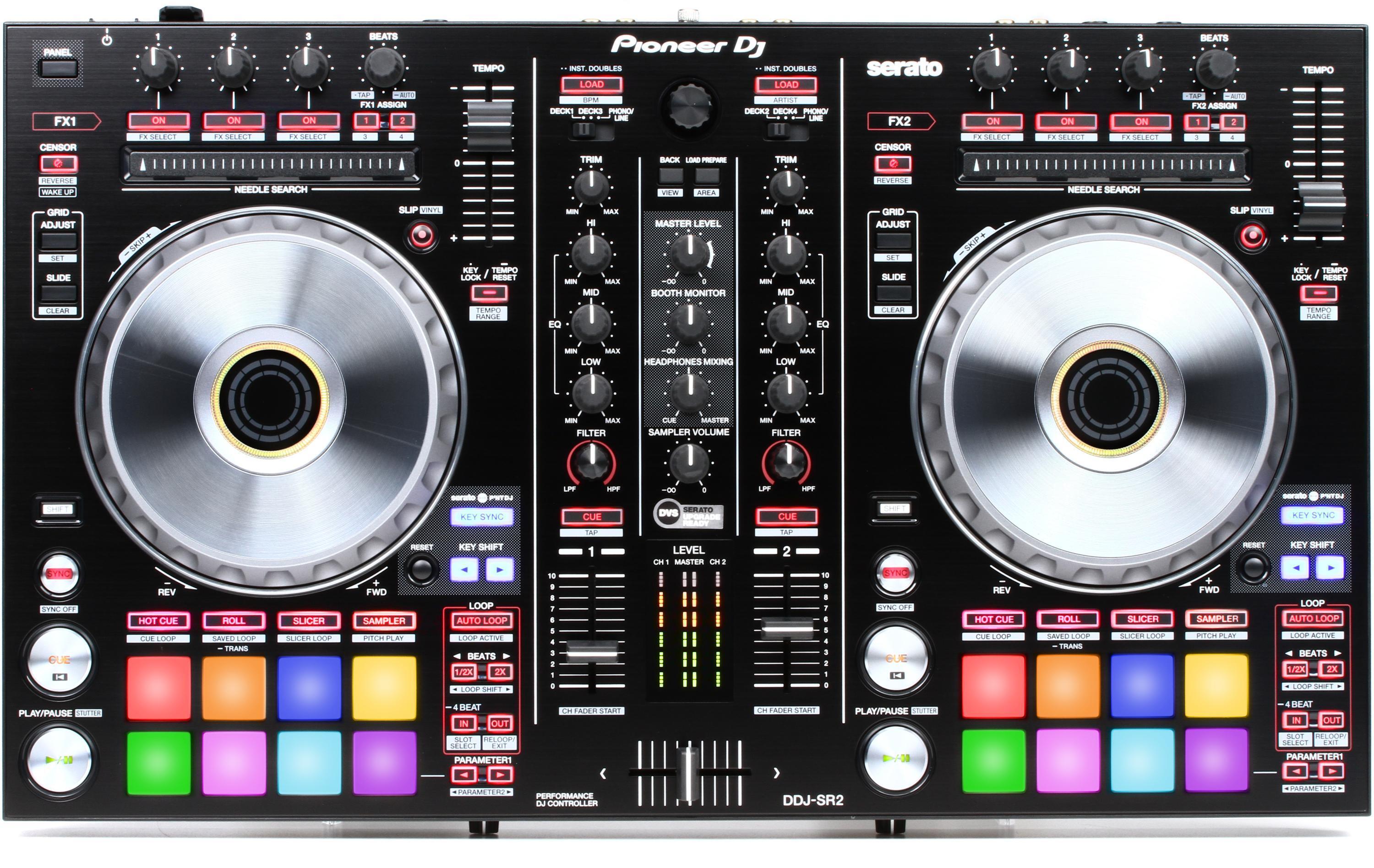 Pioneer DJ DDJ-SR2 2-deck Serato DJ Pro Controller