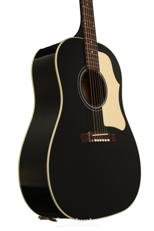 Gibson Acoustic 1960s J-45 - Ebony | Sweetwater Gibson Acoustic 1960s J-45 - Ebony | Sweetwater