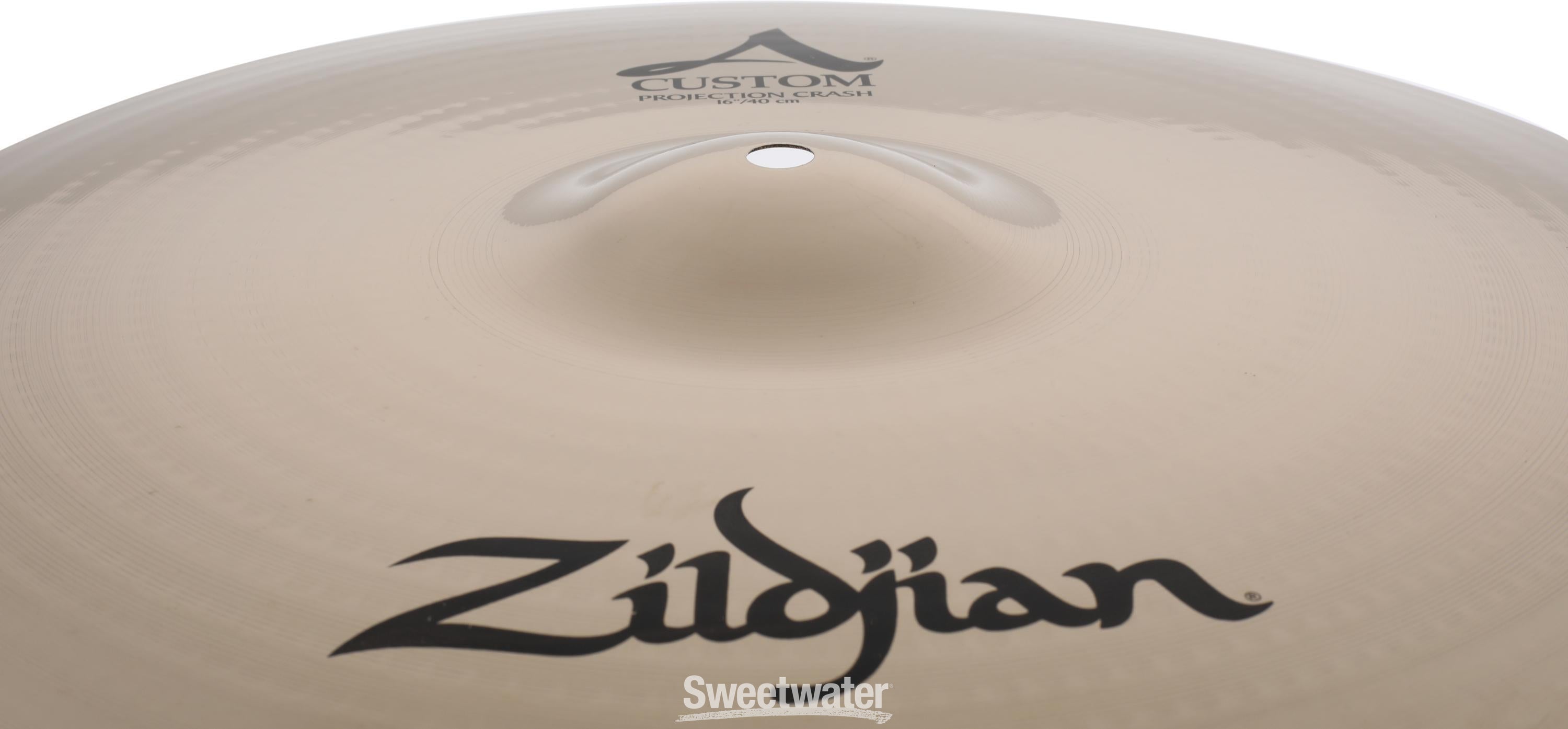 Zildjian 16 inch A Custom Projection Crash Cymbal | Sweetwater