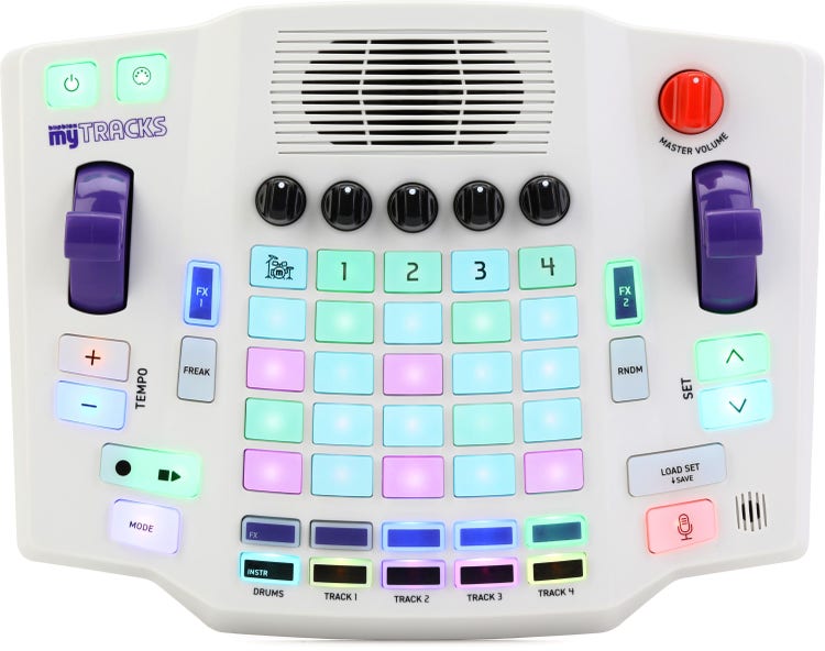 BlipBlox myTRACKS Sequencer, Sampler, and Drum Machine Sweetwater