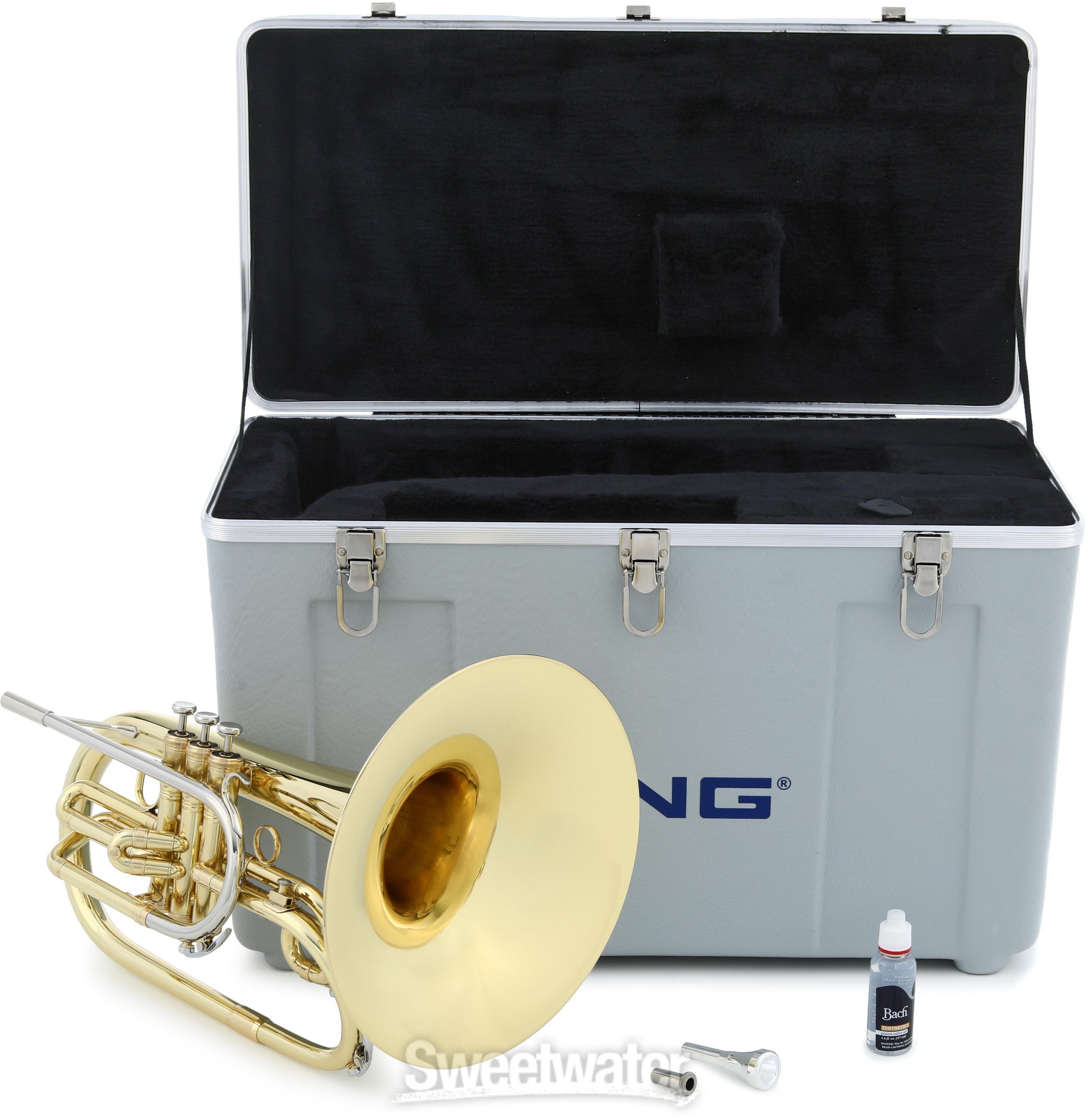 King 1121 Ultimate Professional Marching Mellophone - Lacquer 