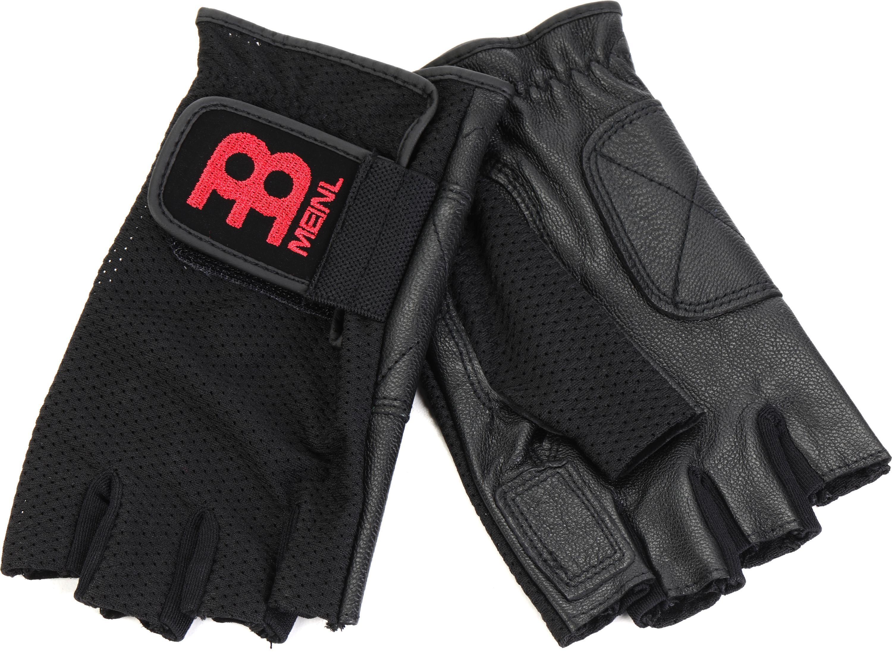 Photo of Meinl Cymbals Fingerless Drummer Gloves - Medium