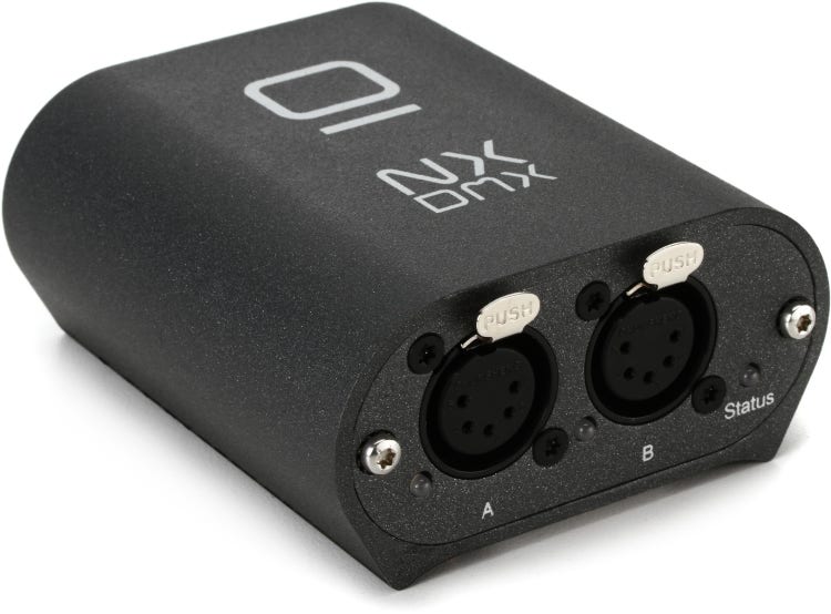 Obsidian NX DMX 2-Port USB DMX Node - Sound Productions