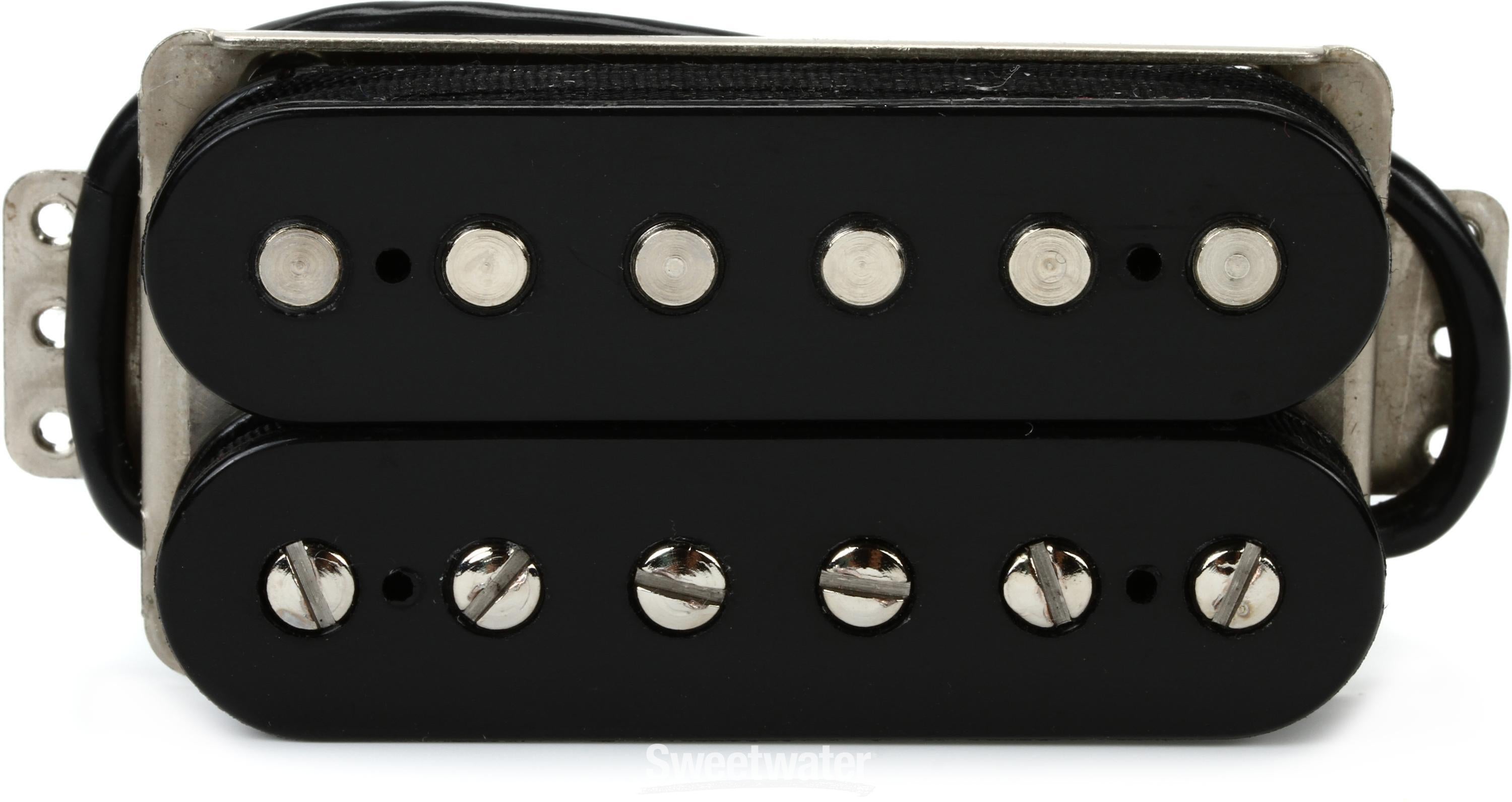 Fender Double Tap Bridge Humbucker Pickup - Black | Sweetwater