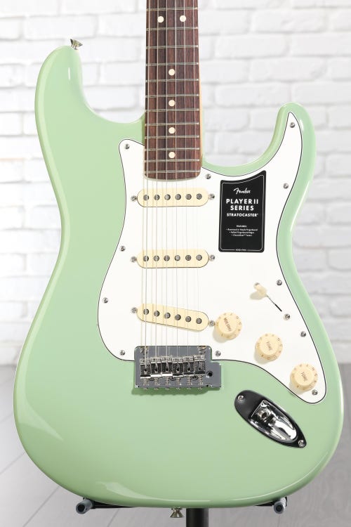 Fender Player II Stratocaster Electric Guitar - Birch Green with Rosewood Fingerboard
