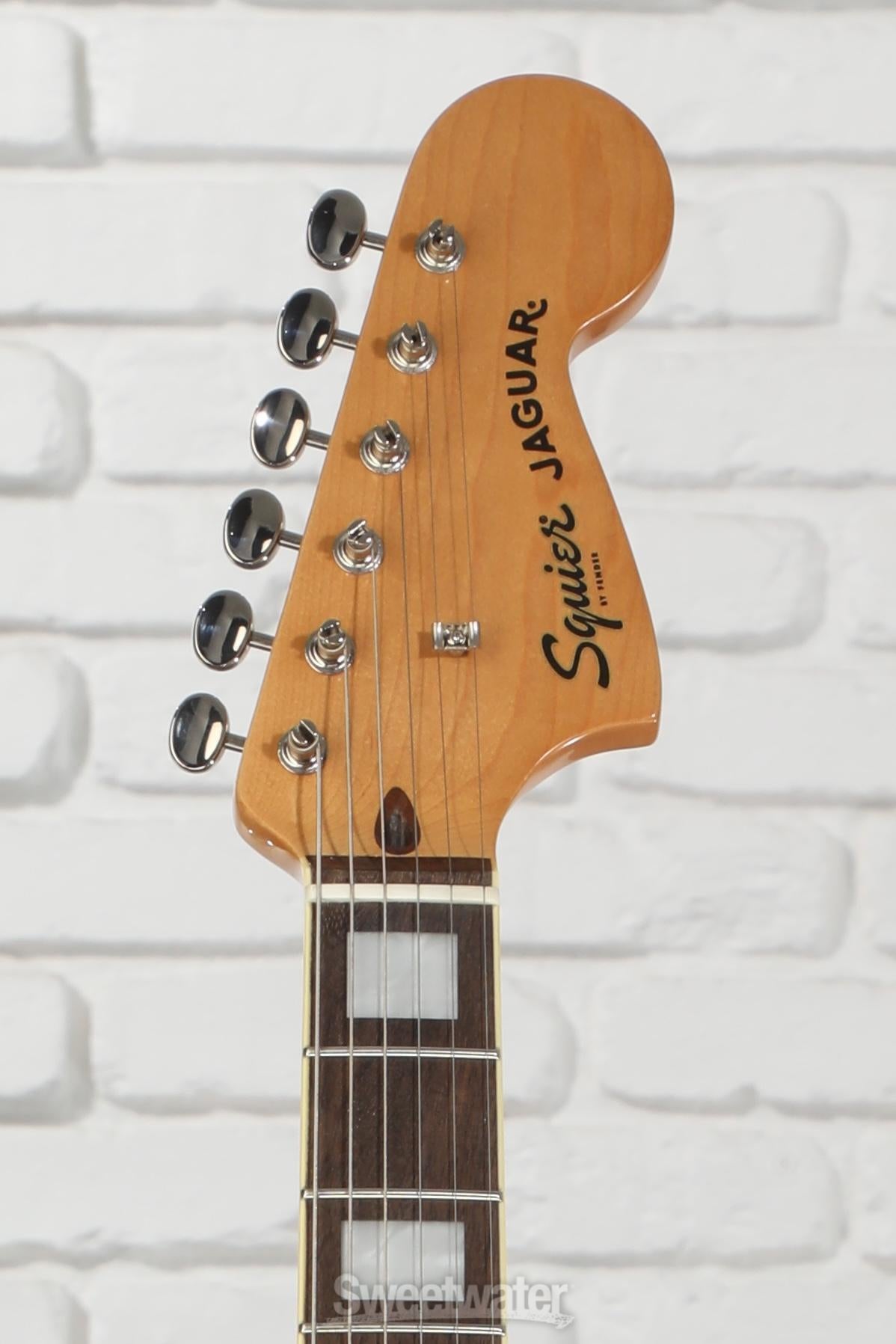 Squier Classic Vibe '70s Jaguar - Black | Sweetwater