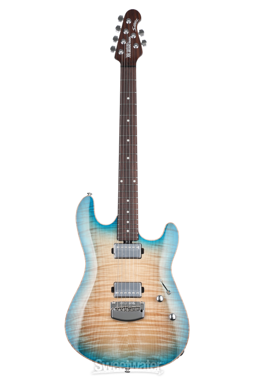 Ernie Ball Music Man BFR Sabre - Coral Blue Burst