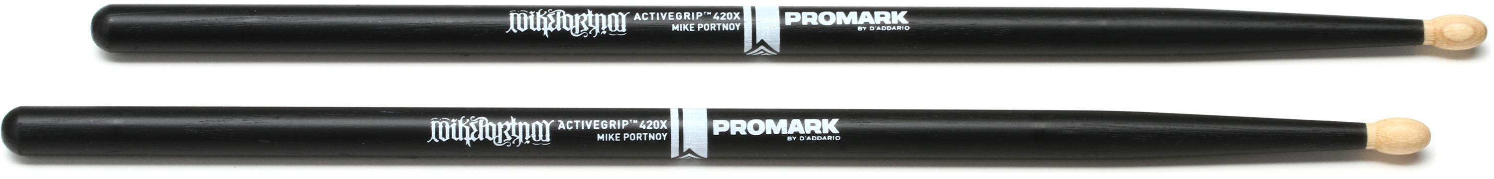 Promark Mike Portnoy ActiveGrip 420X Hickory - 5A - Wood Tip