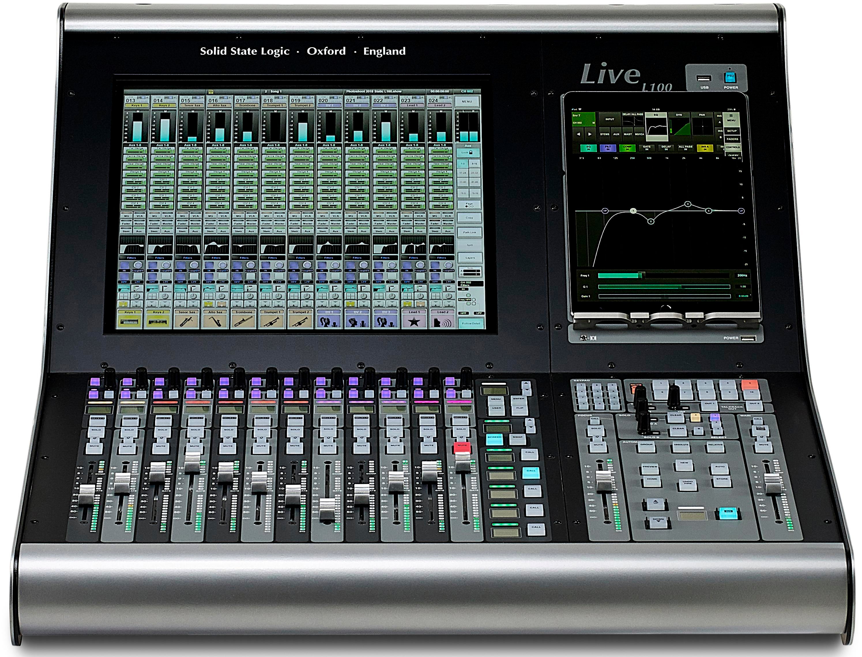 Solid State Logic L100 Plus Live Console | Sweetwater
