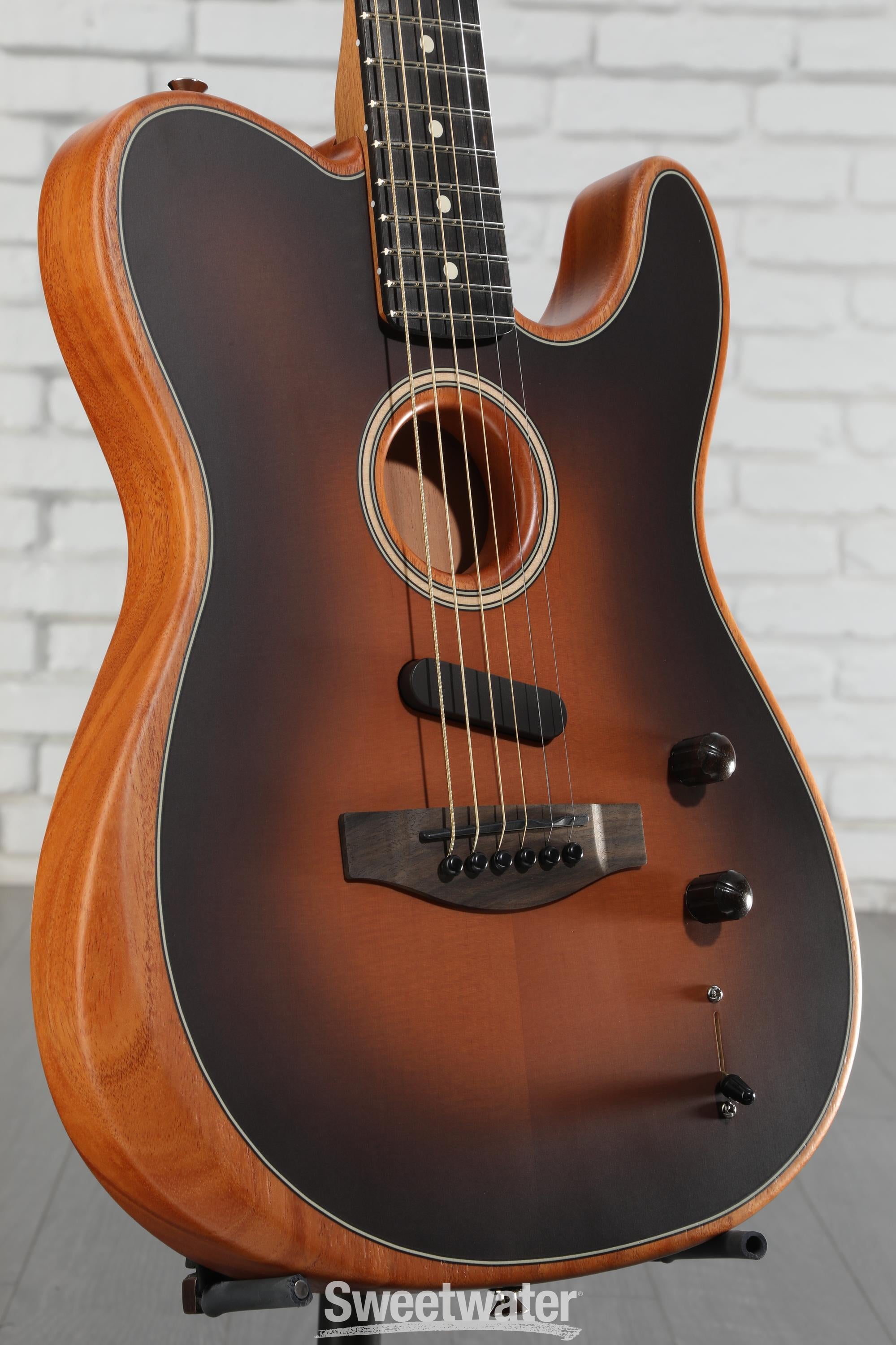 Fender American Acoustasonic Telecaster - Sunburst | Sweetwater
