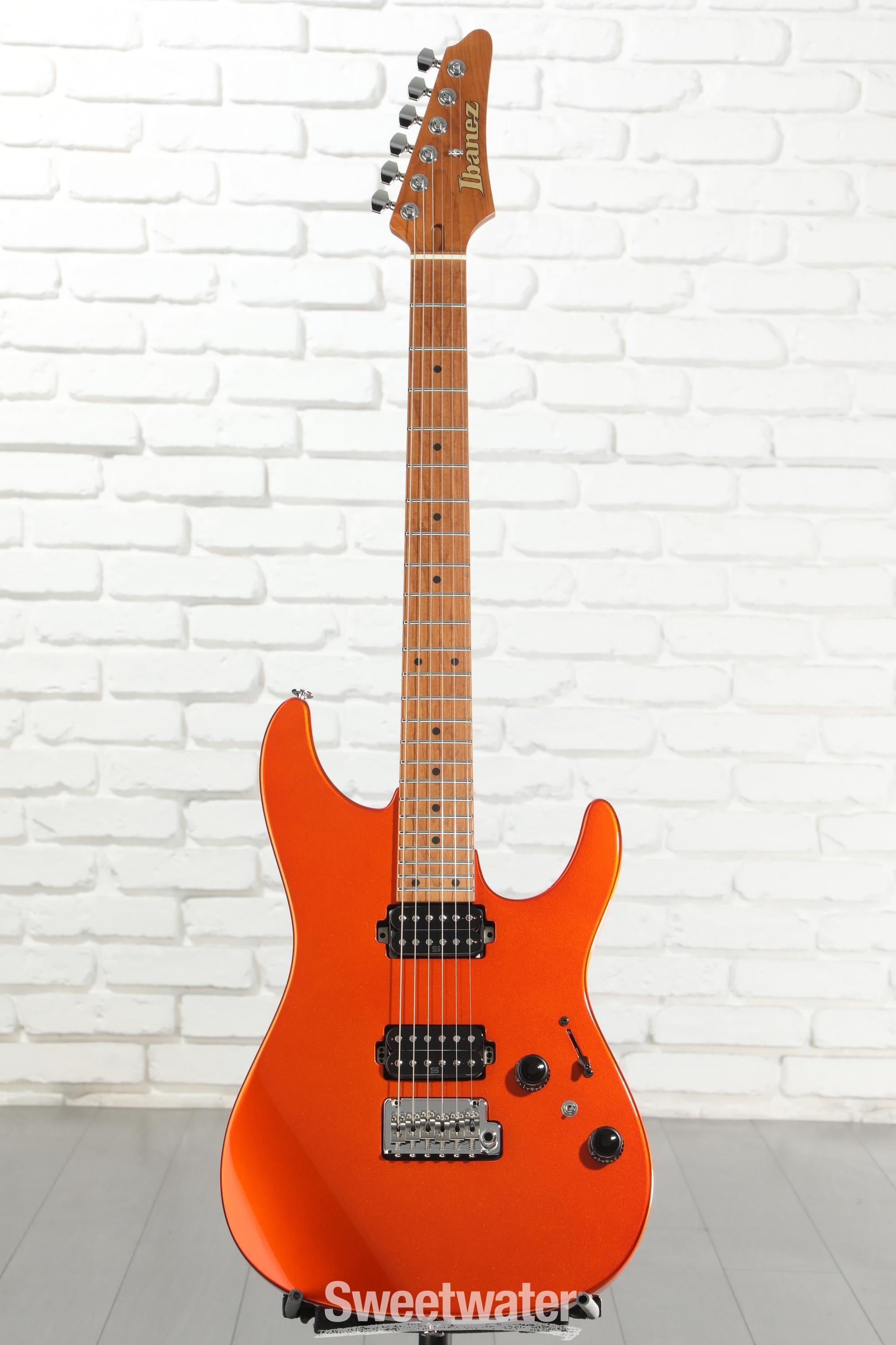 Ibanez Prestige AZ2402 Electric Guitar - Roadster Orange Metallic