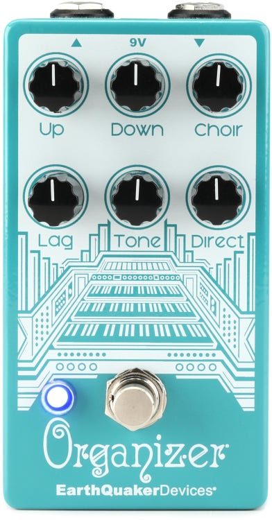 EarthQuaker Devices Organizer V2 Polyphonic Organ Emulator Pedal  