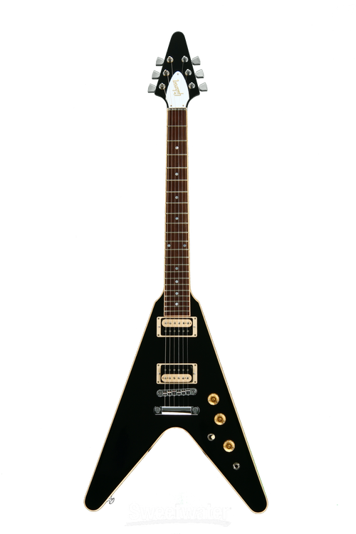 Gibson Flying V 2016, High Performance - Ebony, Chrome Gibson Flying V 2016, High Performance - Ebony, Chrome