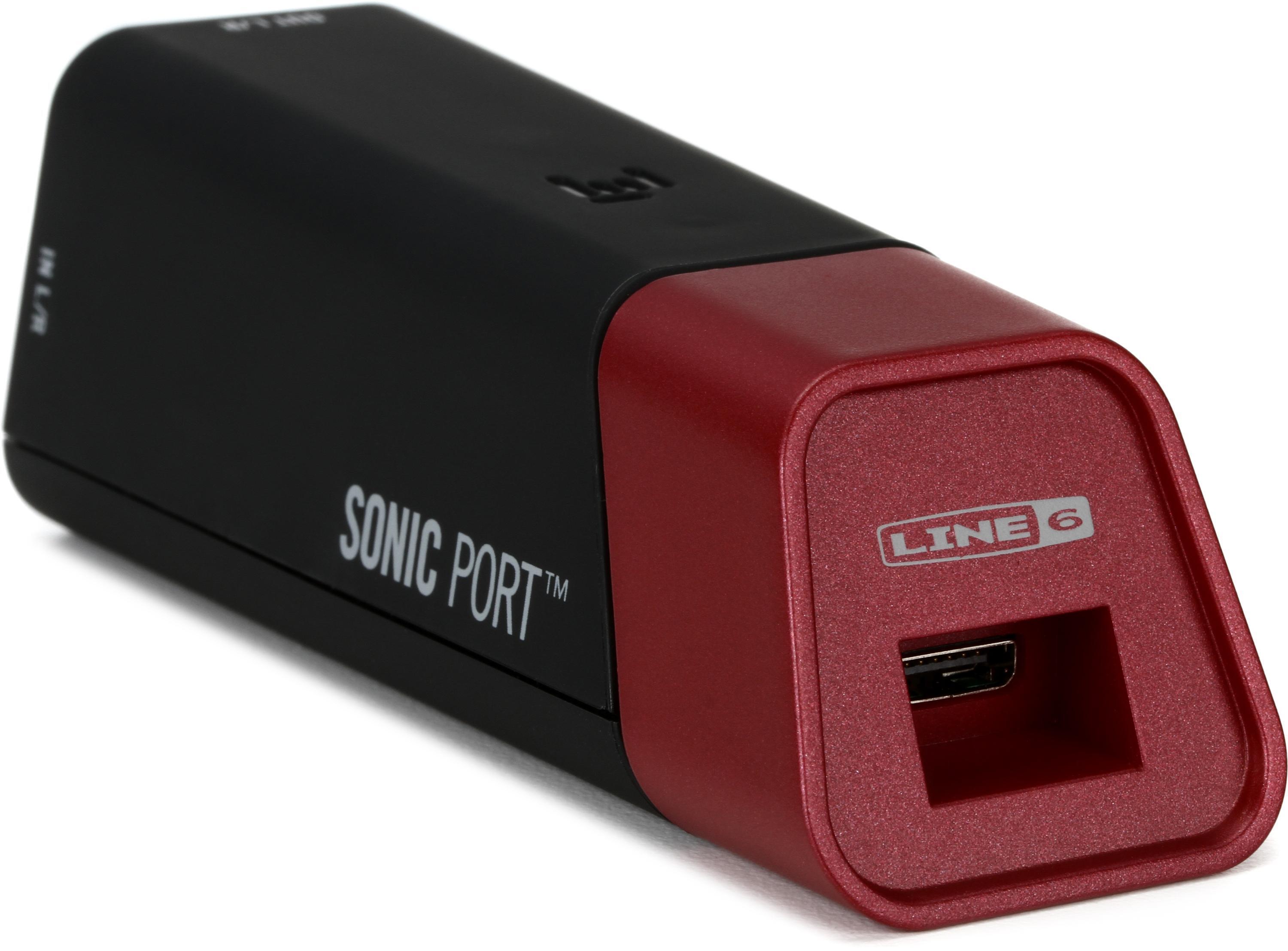 好評 配信機器・PA機器・レコーディング機器 LINE 6 SONIC PORT VX 