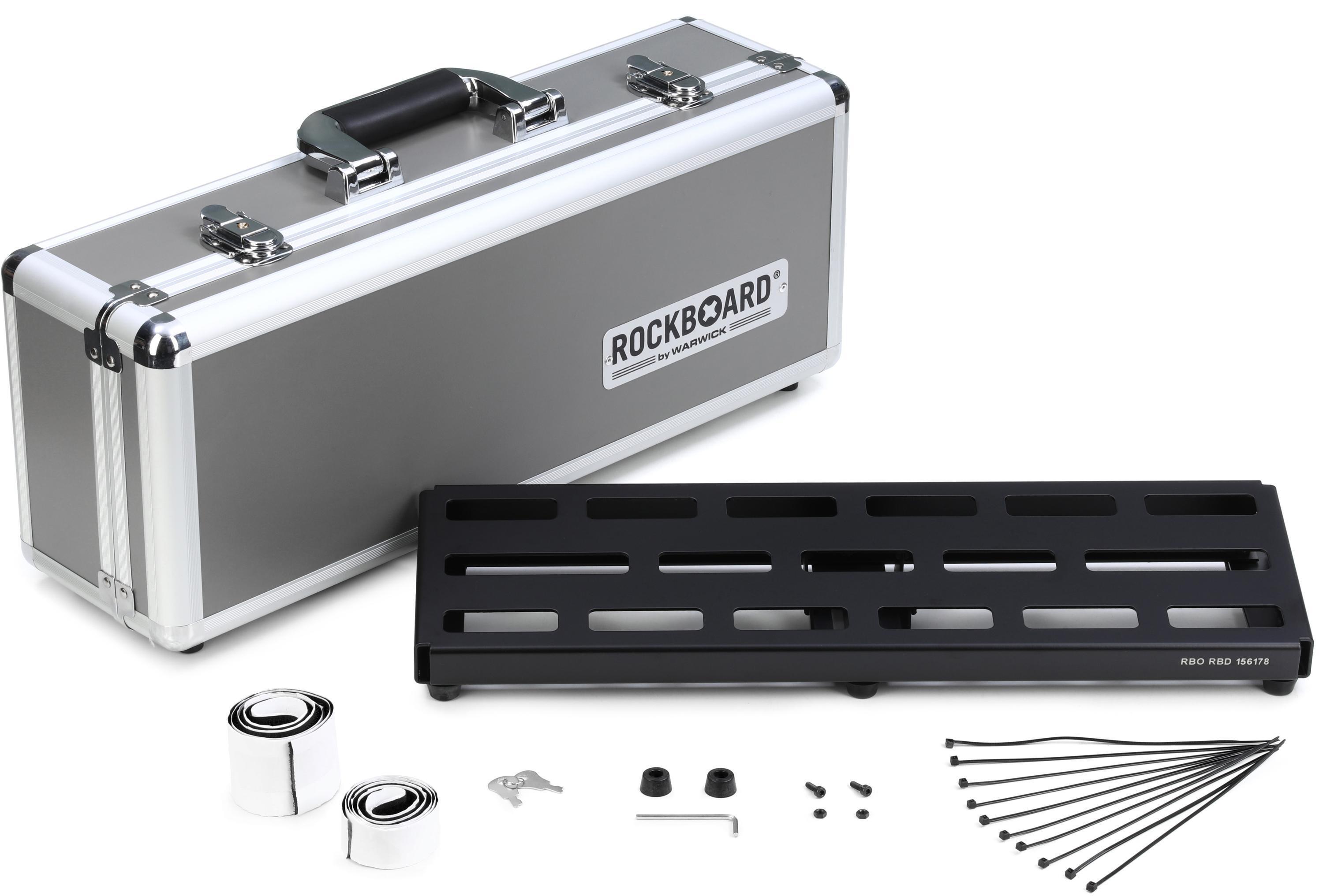 RockBoard by Warwick Quad 4.2 Pedalboard with Gig Bag