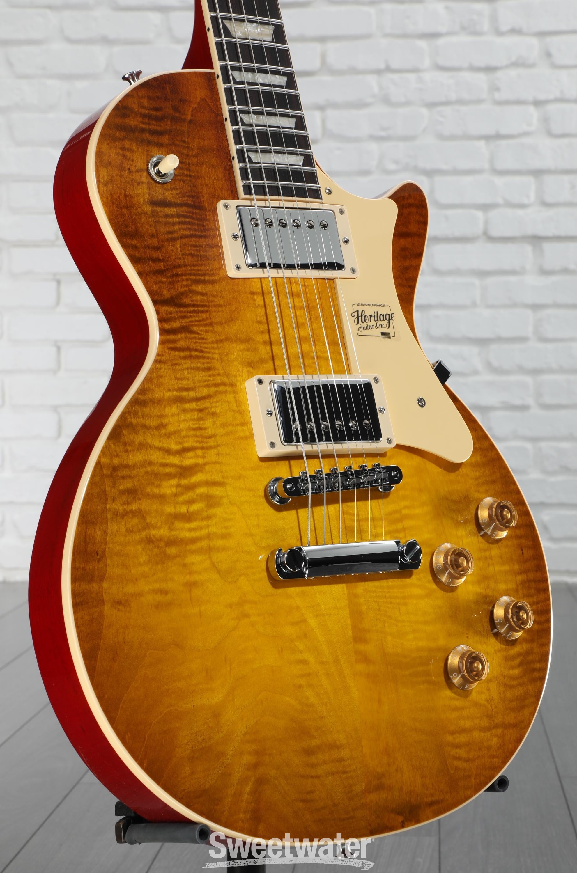 Heritage Standard H-150 Electric Guitar - Dirty Lemon Burst