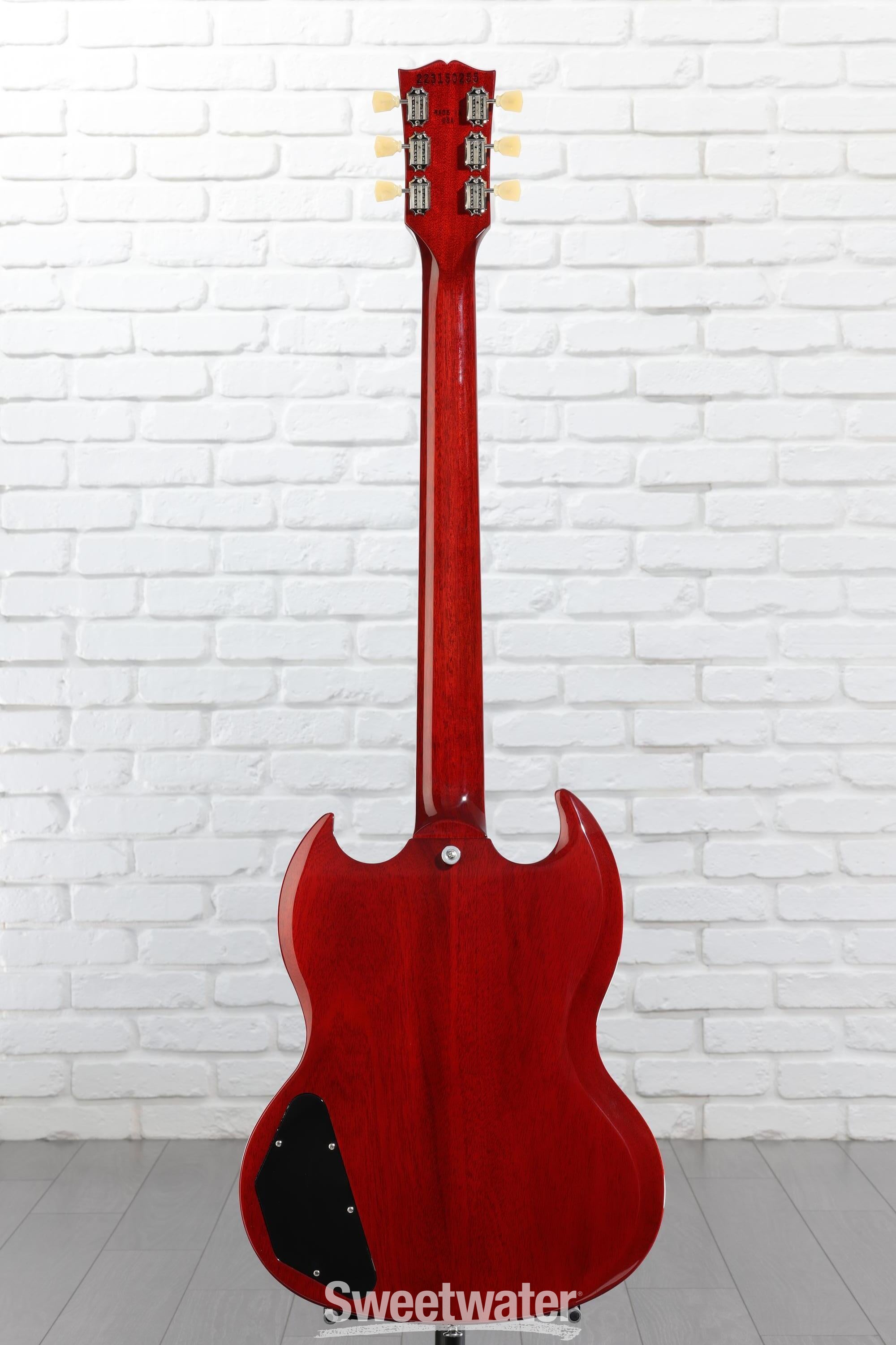 Gibson SG Standard '61 Electric Guitar - Vintage Cherry | Sweetwater