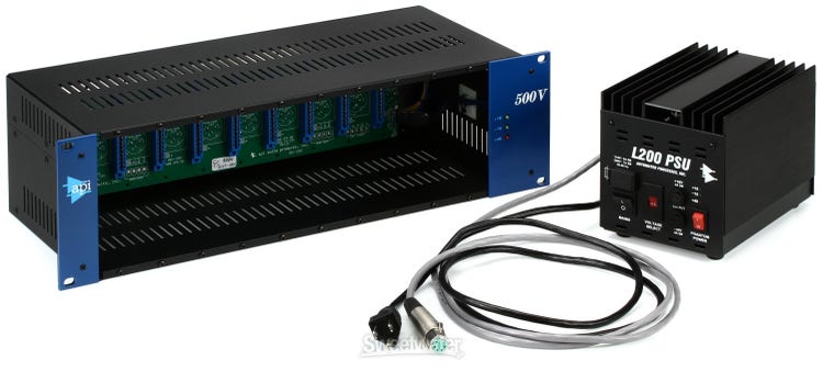 API 500V 10-slot 500 Series Lunchbox