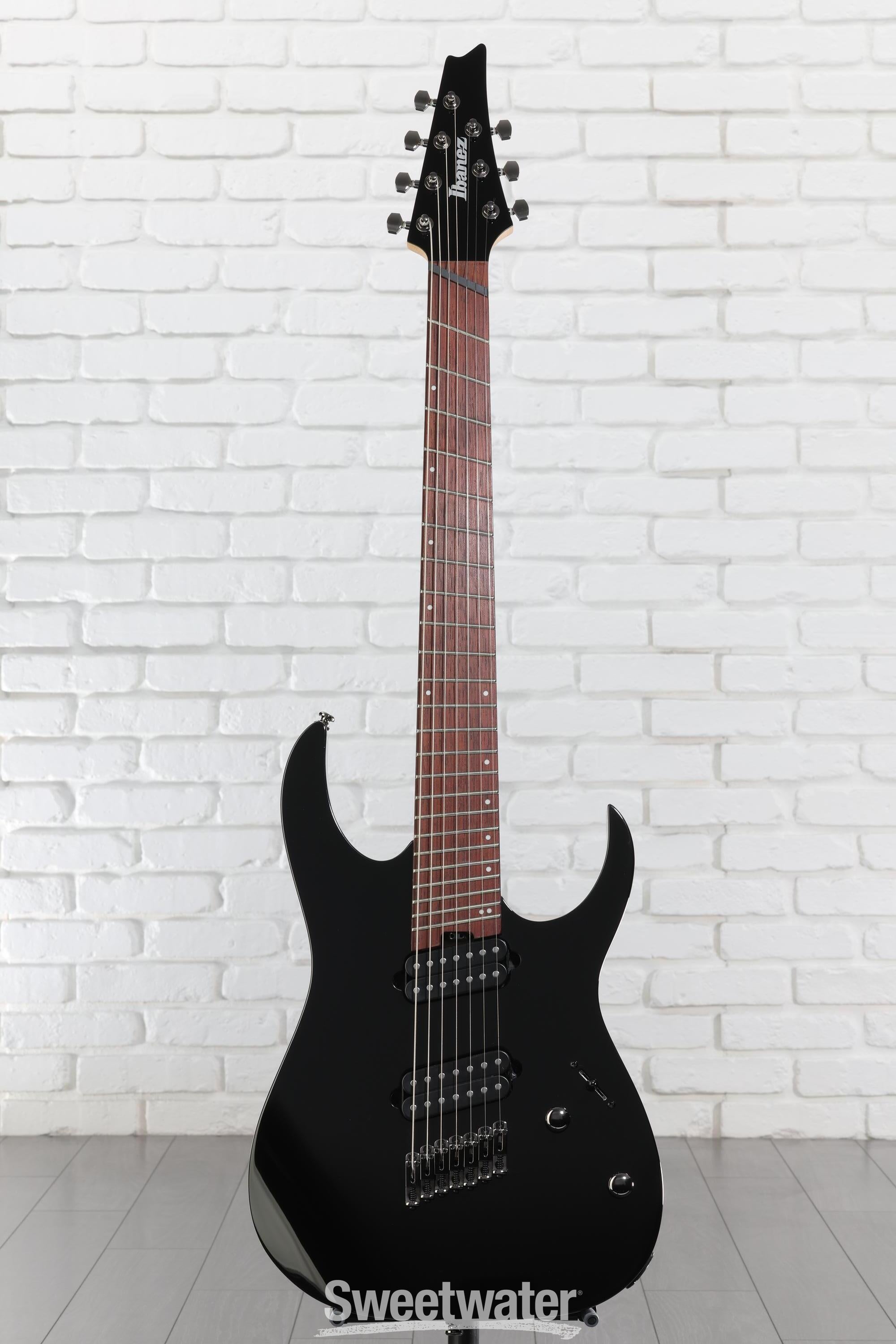 Ibanez RGMS7 7-string Electric Guitar - Black | Sweetwater