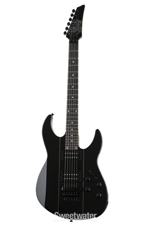 Line 6 JTV-89F Variax - Black with Ebony Fingerboard | Sweetwater