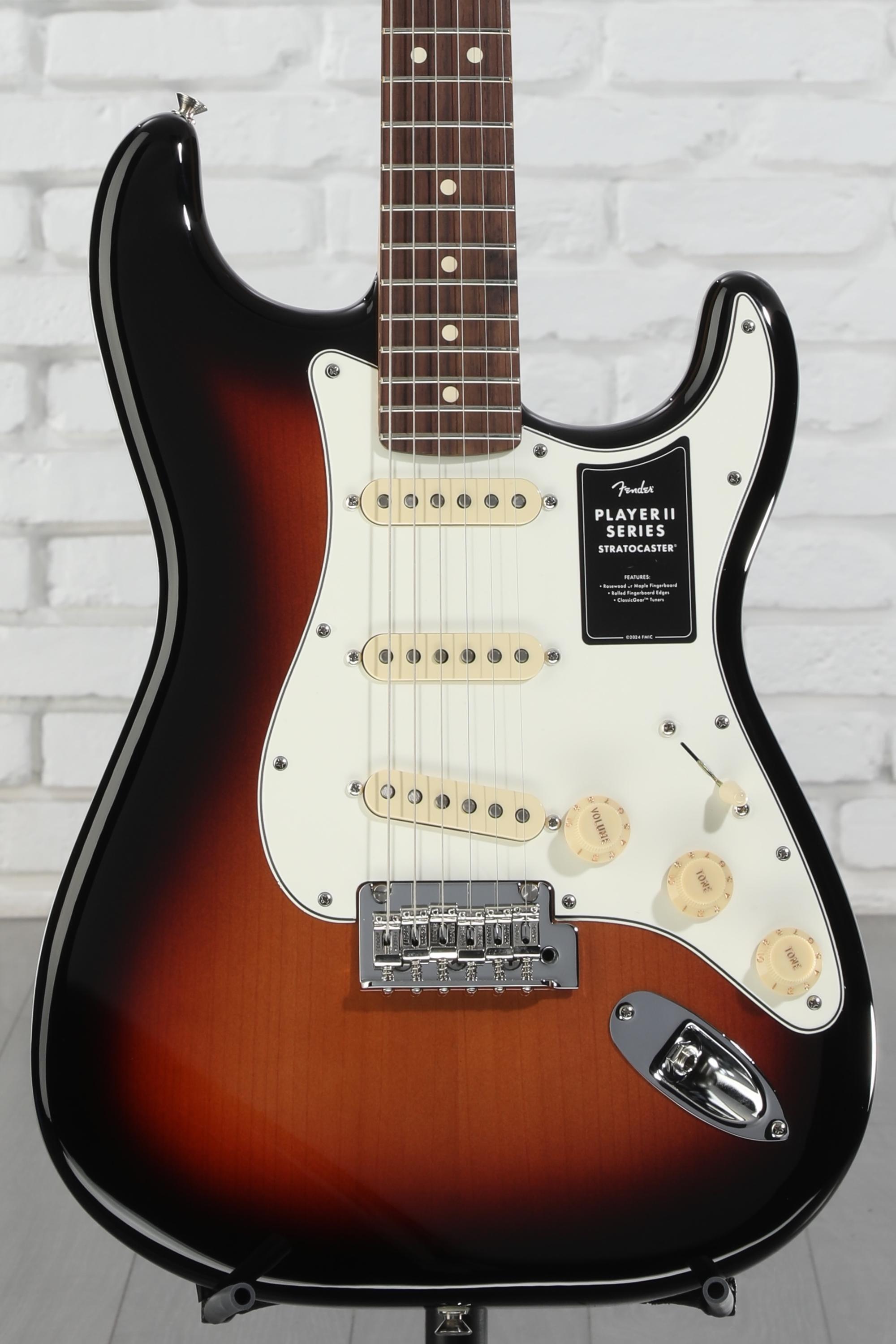 Fender Player II Stratocaster Electric Guitar - 3-color Sunburst