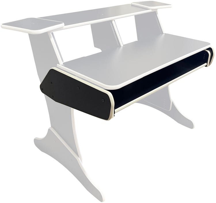 RAB Audio ProRak LS840 Studio Workstation With Keyboard and Studio Monitor Upgrades - Almond Trim