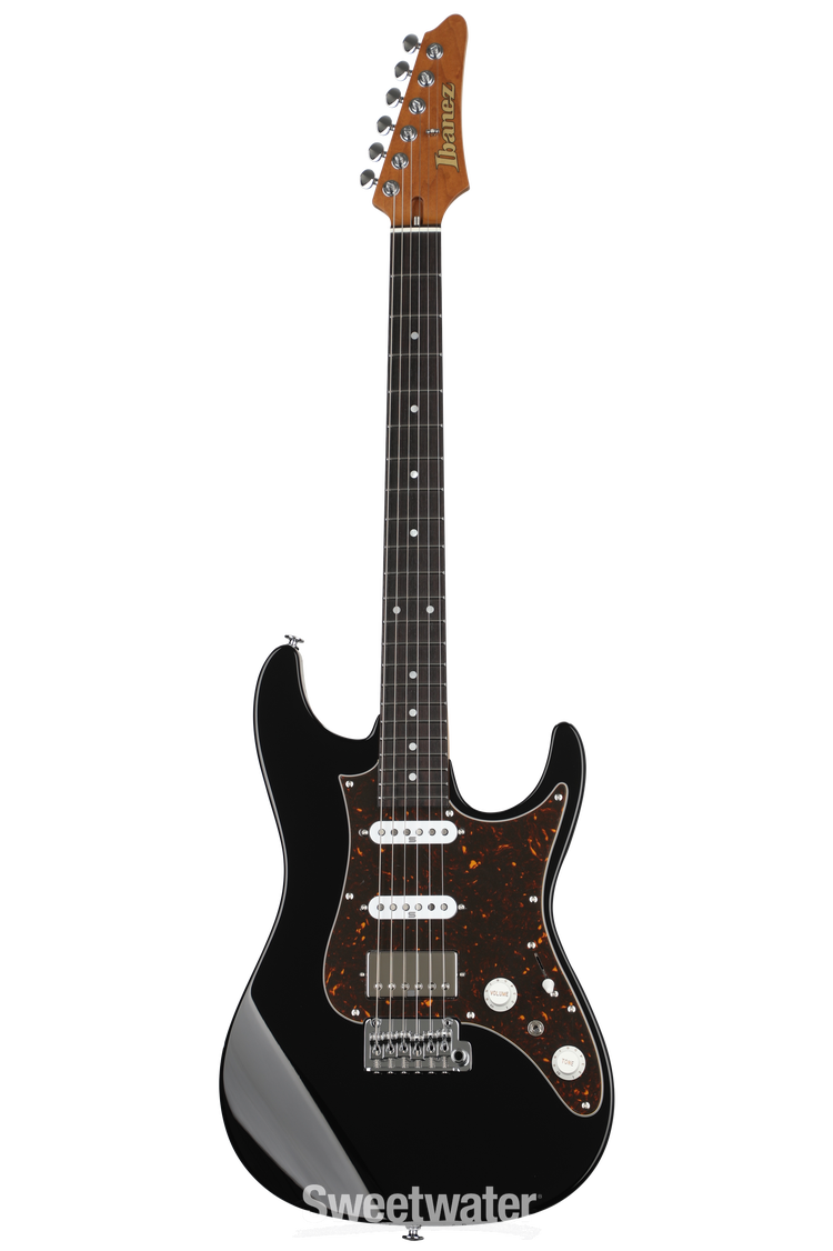 Ibanez Prestige AZ2204N Electric Guitar - Black | Sweetwater