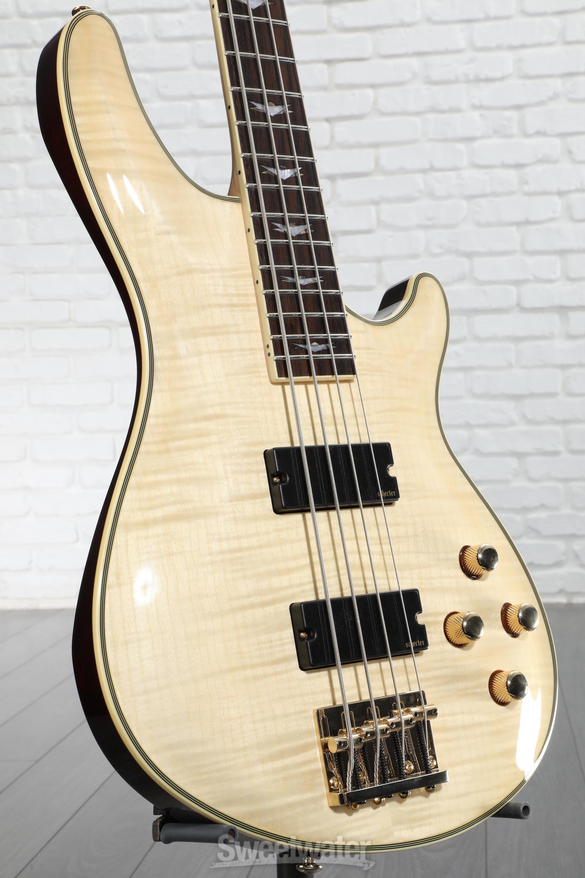 Schecter Omen Extreme-4 Bass Guitar - Natural | Sweetwater