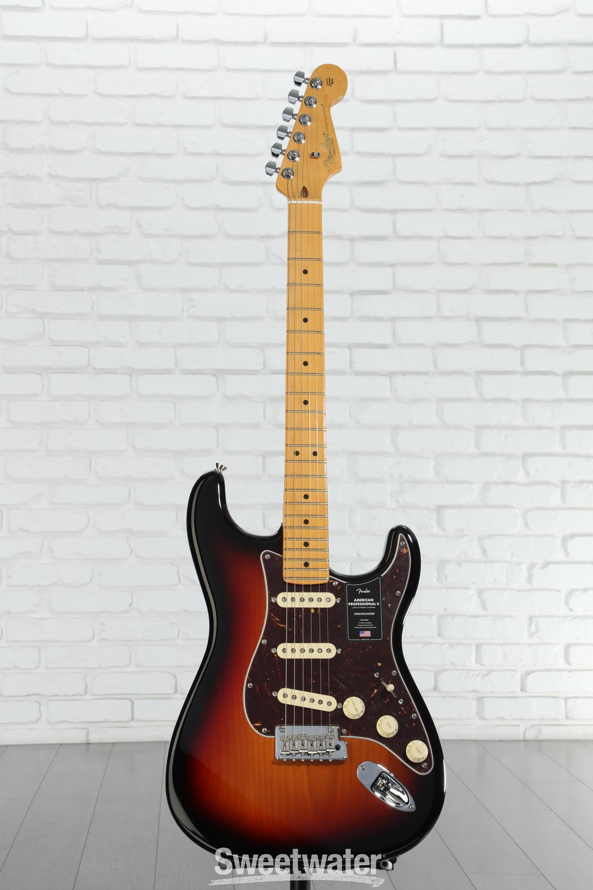 ギター Fender Professional II Stratocaster Fender American Professional II Stratocaster - 3 Color
