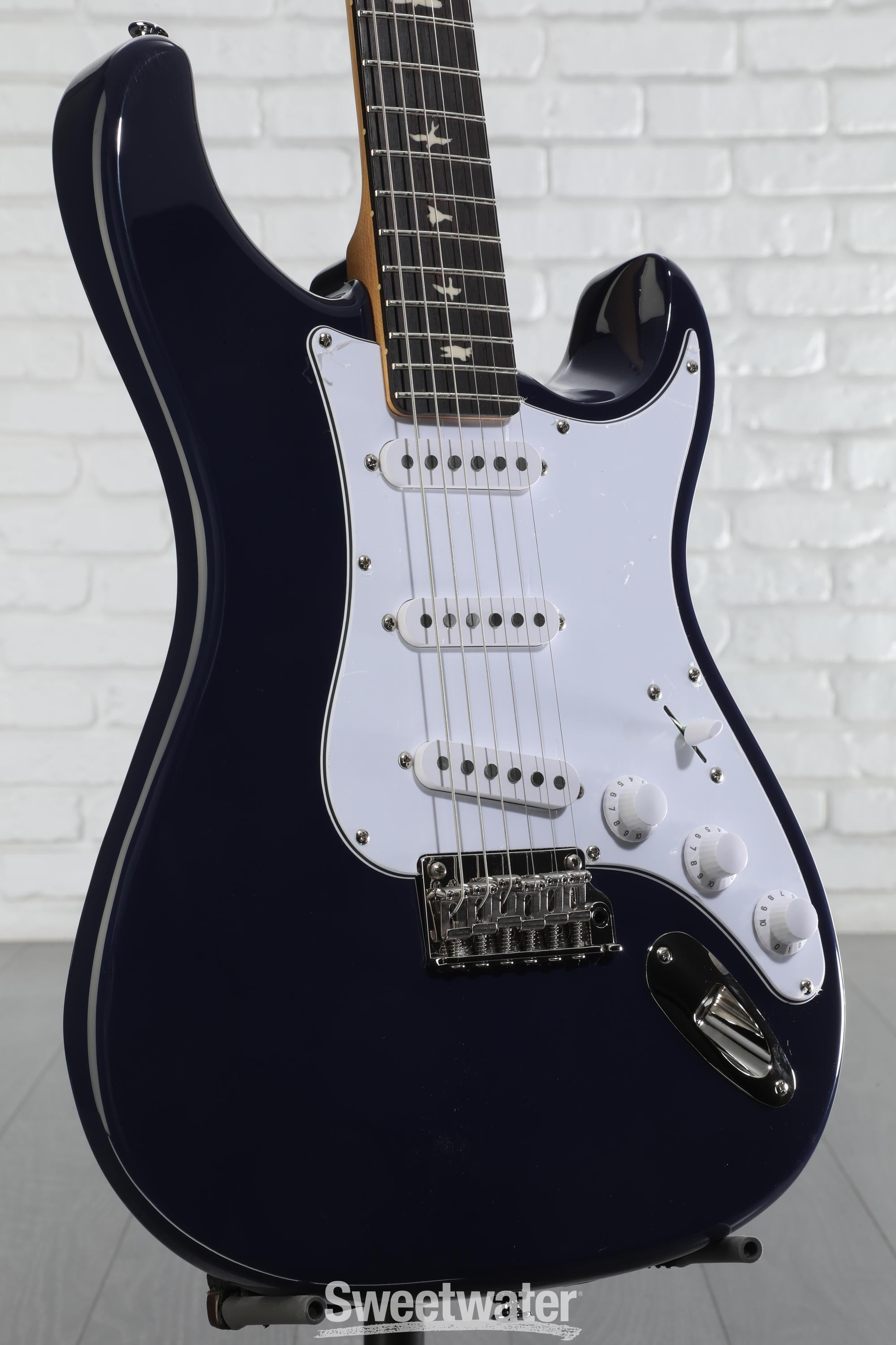 ギター PRS SE SilverSky PRS SE Silver Sky Electric Guitar Piano Black | Guitar Center