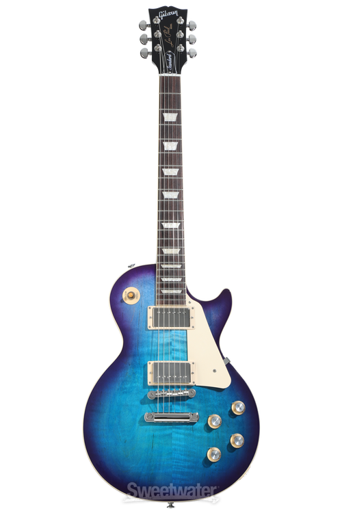 ギター Les Paul Standard 60s Blueberry Burst Gibson Les Paul Standard '60s Figured Top Electric Guitar