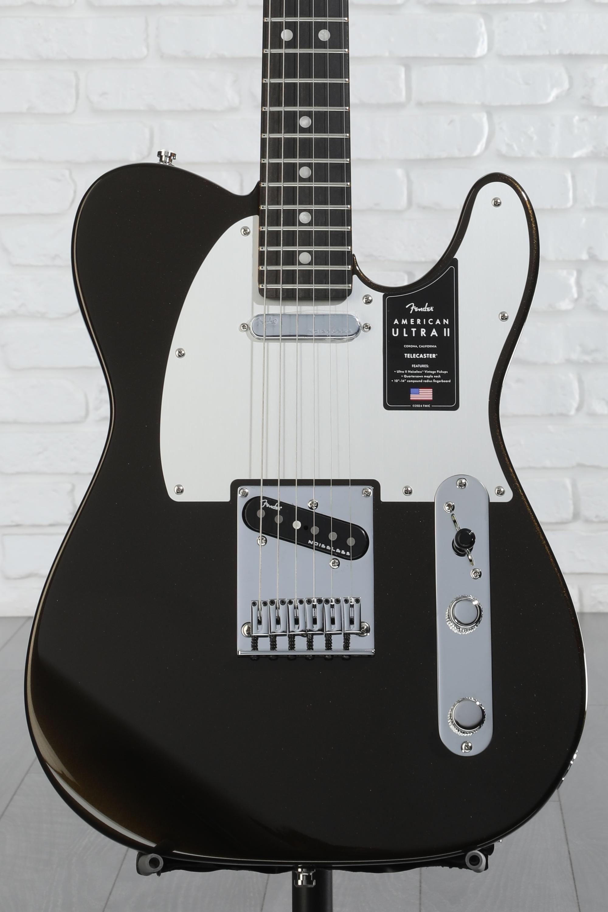 Fender American Ultra II Telecaster Electric Guitar - Texas Tea