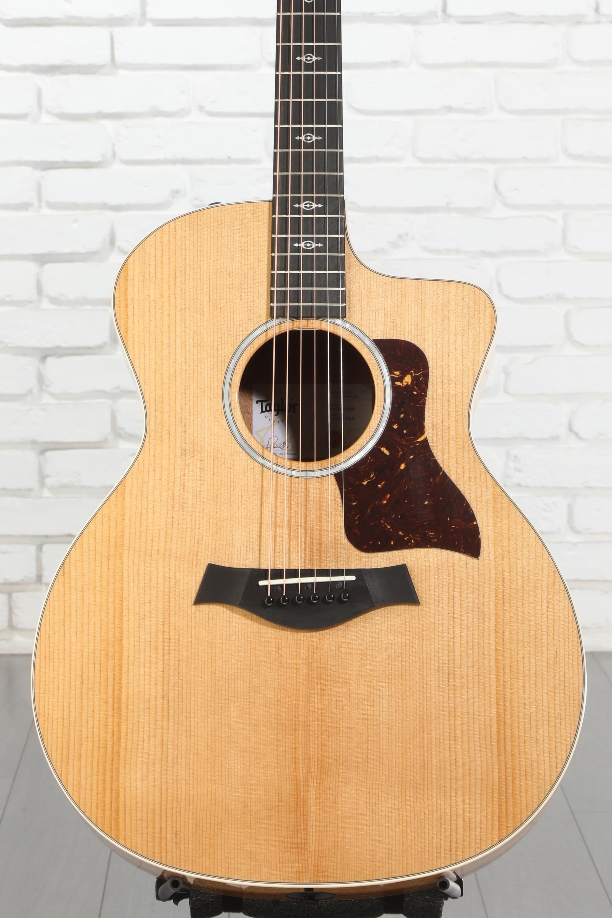Taylor 214ce-K DLX Acoustic-electric Guitar - Natural | Sweetwater
