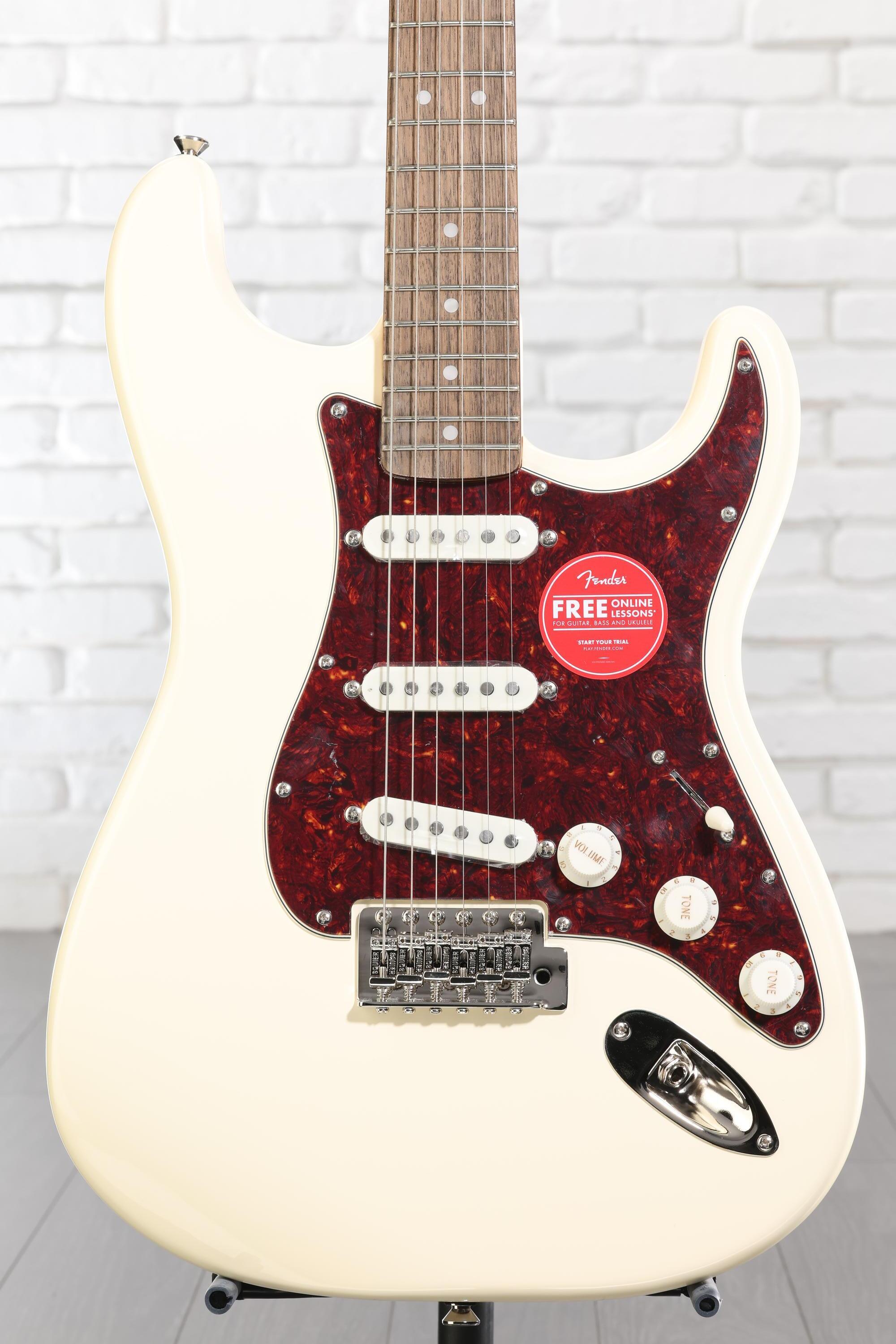Squier Classic Vibe '70s Stratocaster - Olympic White | Sweetwater