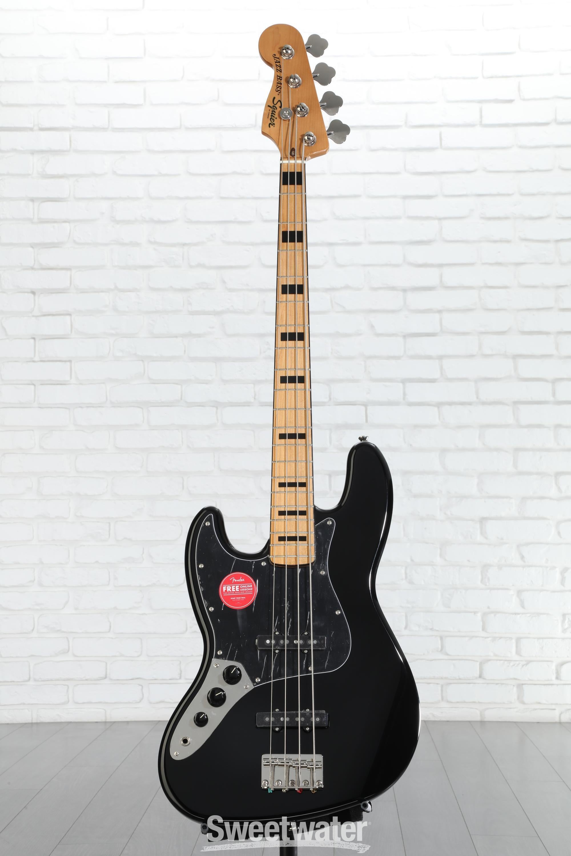 Squier Classic Vibe '70s Jazz Bass, Left-handed - Black