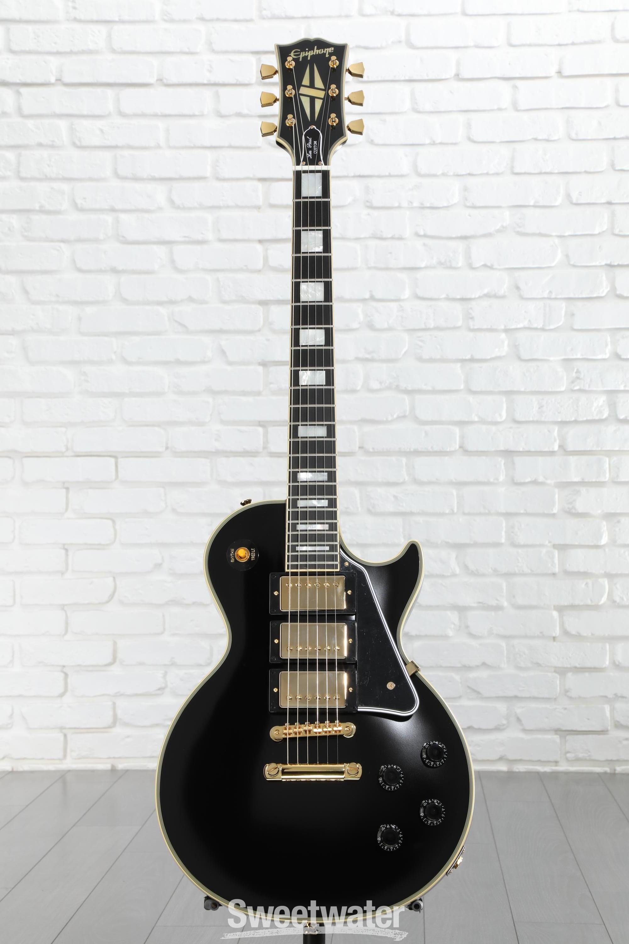 Epiphone 1957 Les Paul Custom Reissue Electric Guitar - Ebony