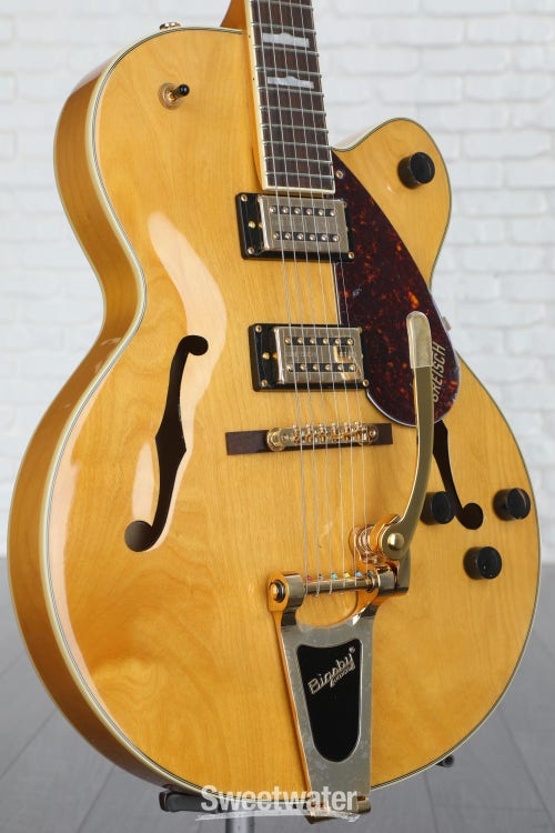 Gretsch G2410TG Streamliner Hollow Body Single-Cut with Bigsby Gold Ha