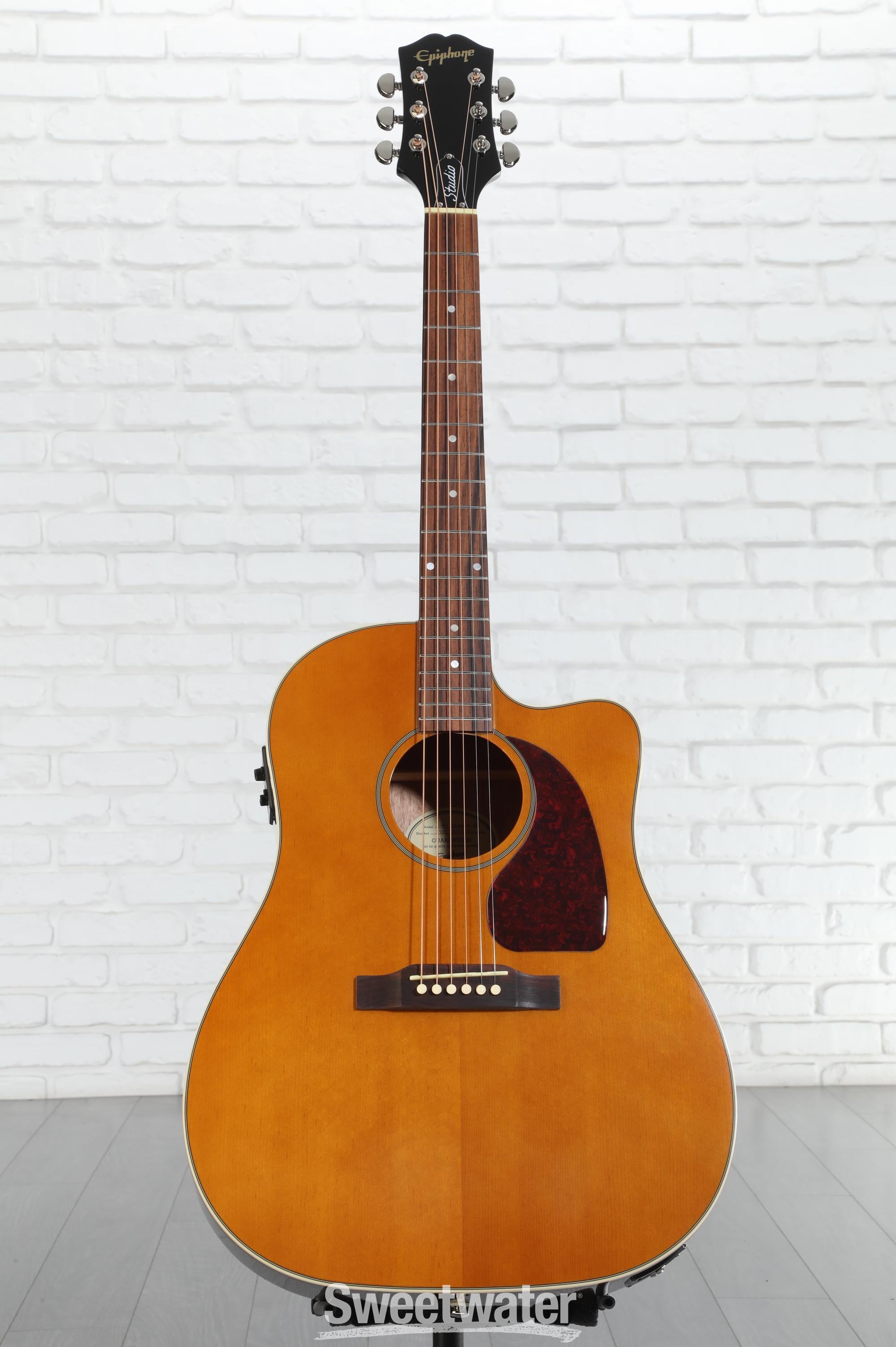 Epiphone J-45 Studio EC Acoustic-electric Guitar - Natural
