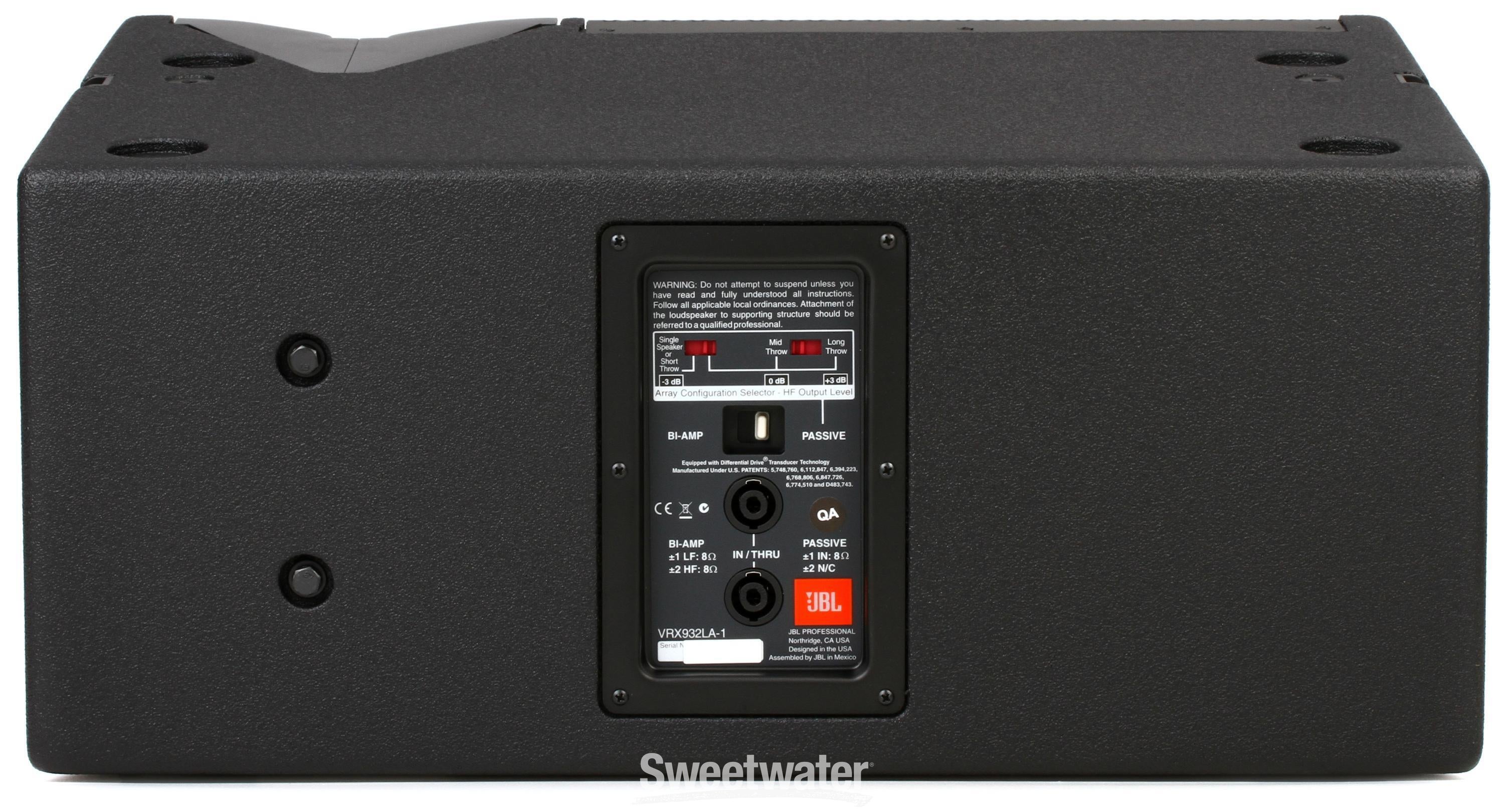JBL VRX932LA 3200W 12 inch Line-Array Speaker | Sweetwater
