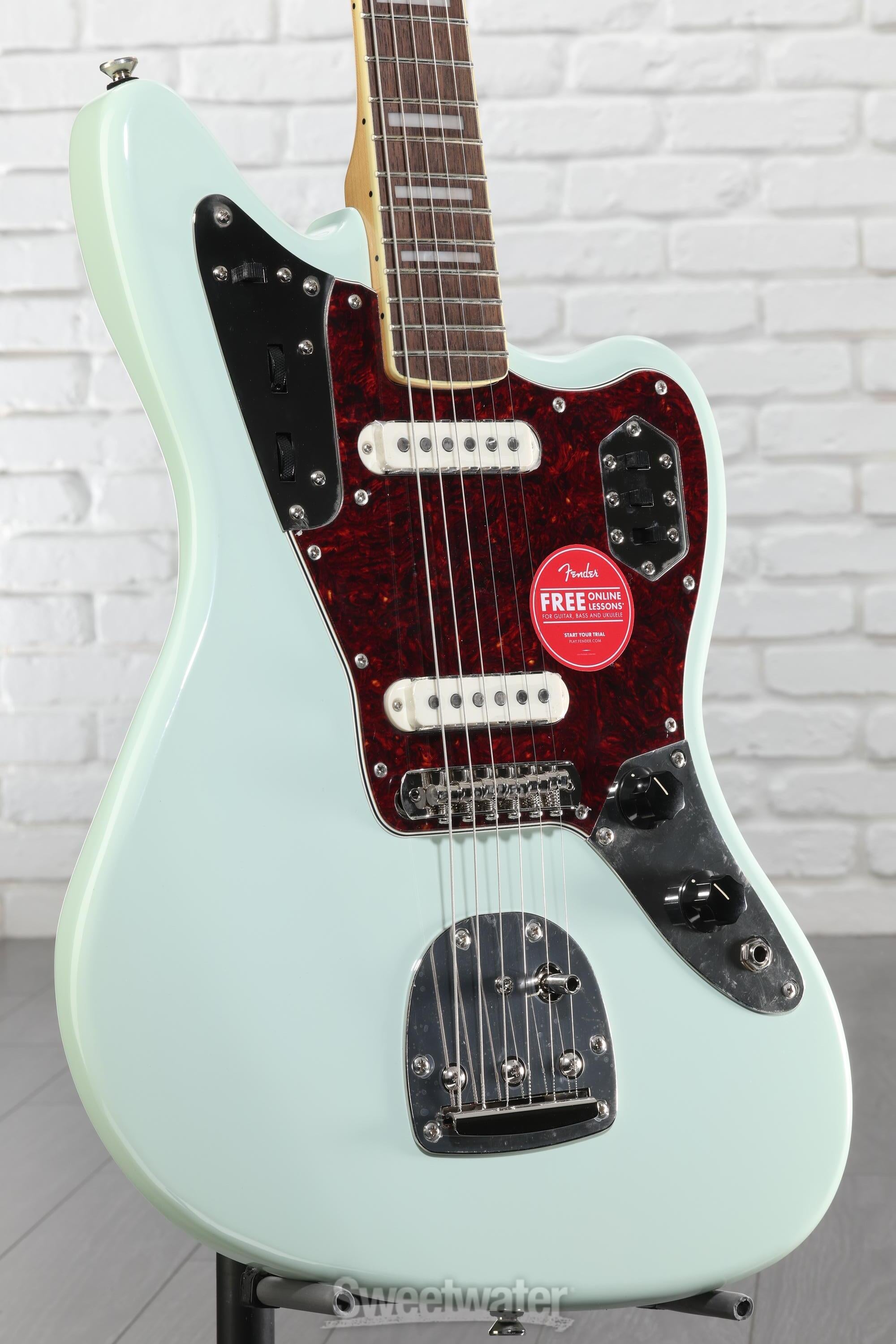Squier Classic Vibe '70s Jaguar - Surf Green | Sweetwater