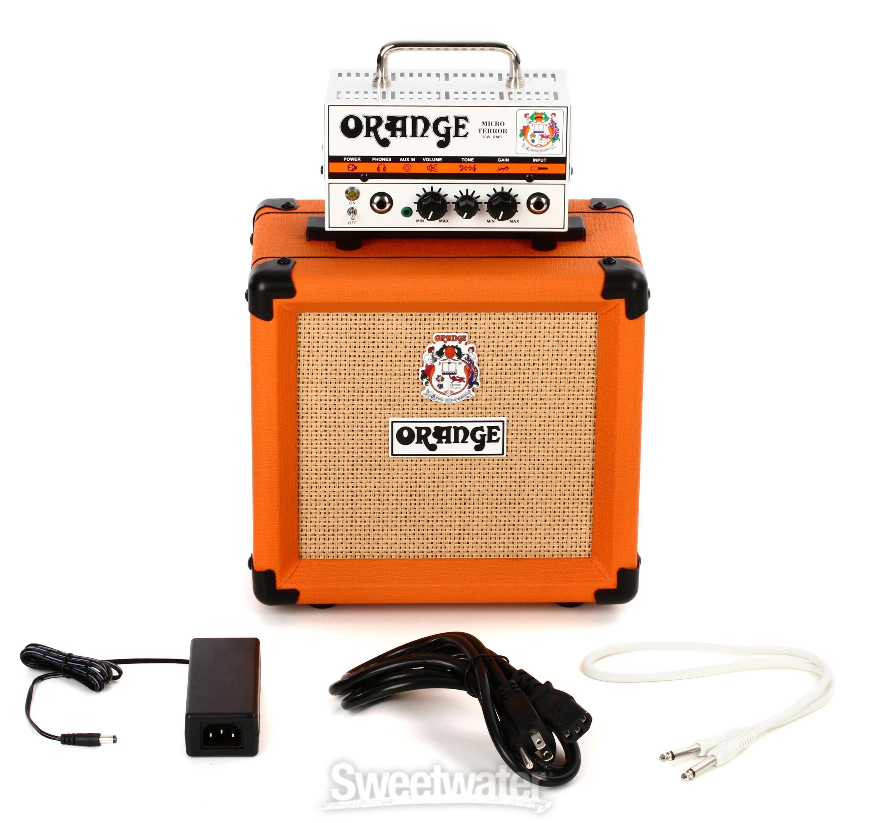 Orange Micro Terror Head and PPC108 Cabinet | Sweetwater