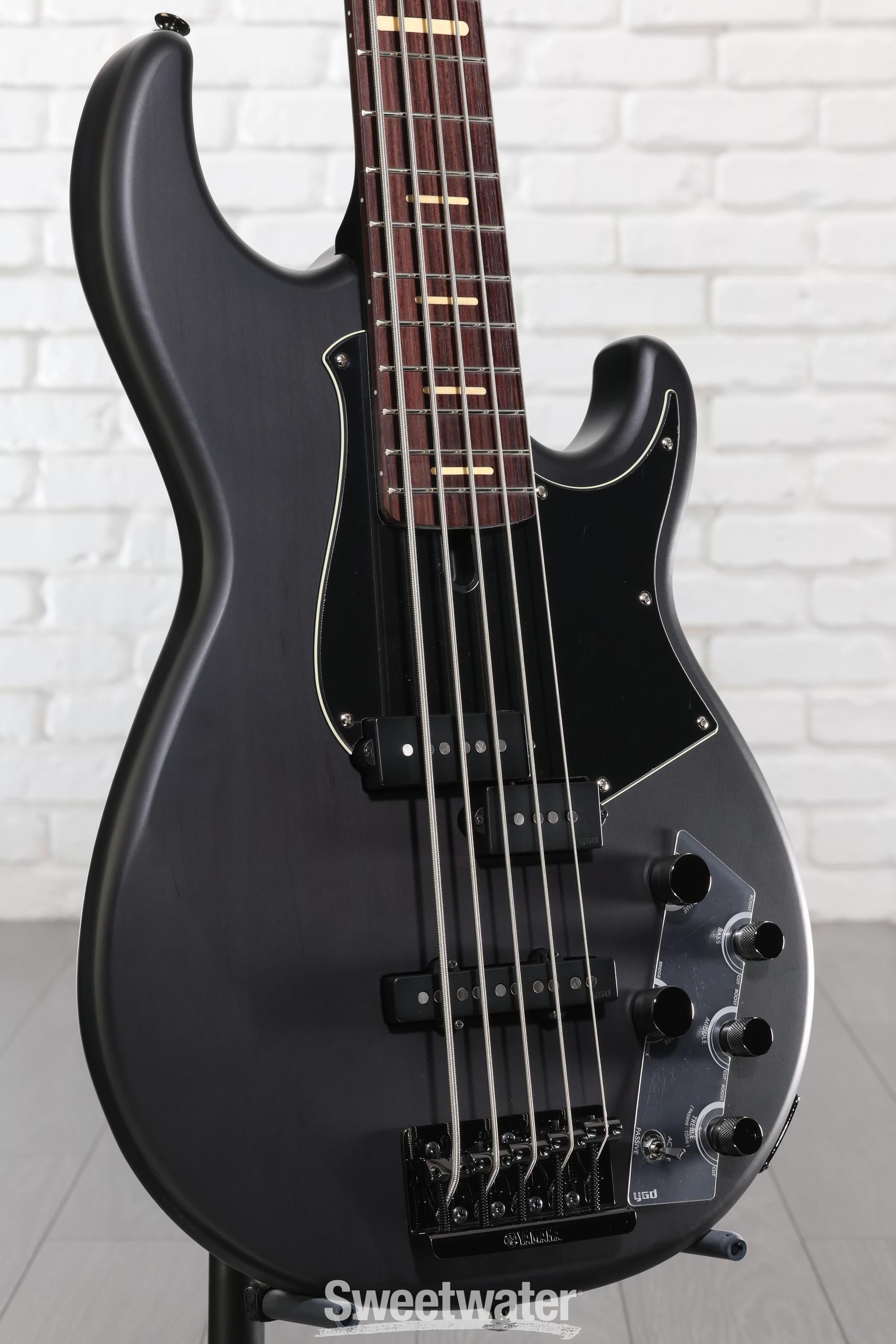 Yamaha BB735A 5-string Bass Guitar - Translucent Matte Black
